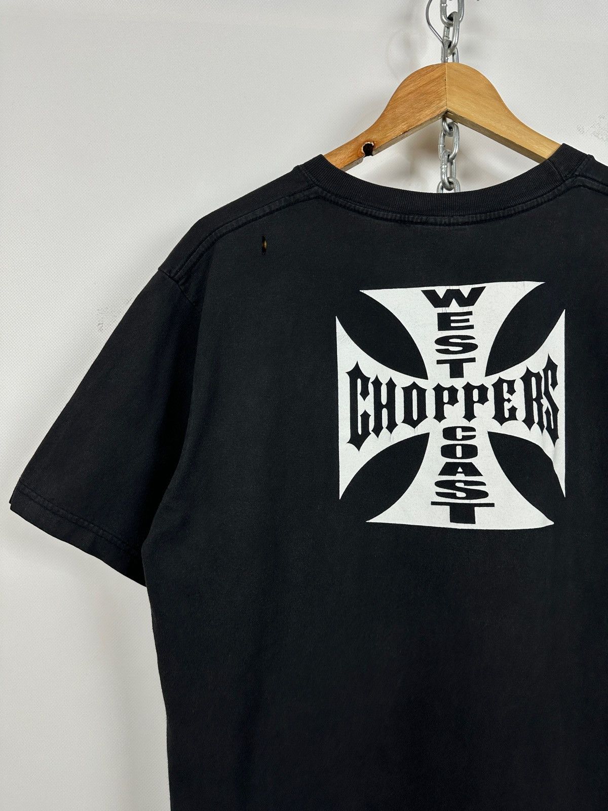 West Coast Choppers Vintage West Coast Choppers Black T-Shirt Paul Walker Size US L / EU 52-54 / 3 - 16 Thumbnail