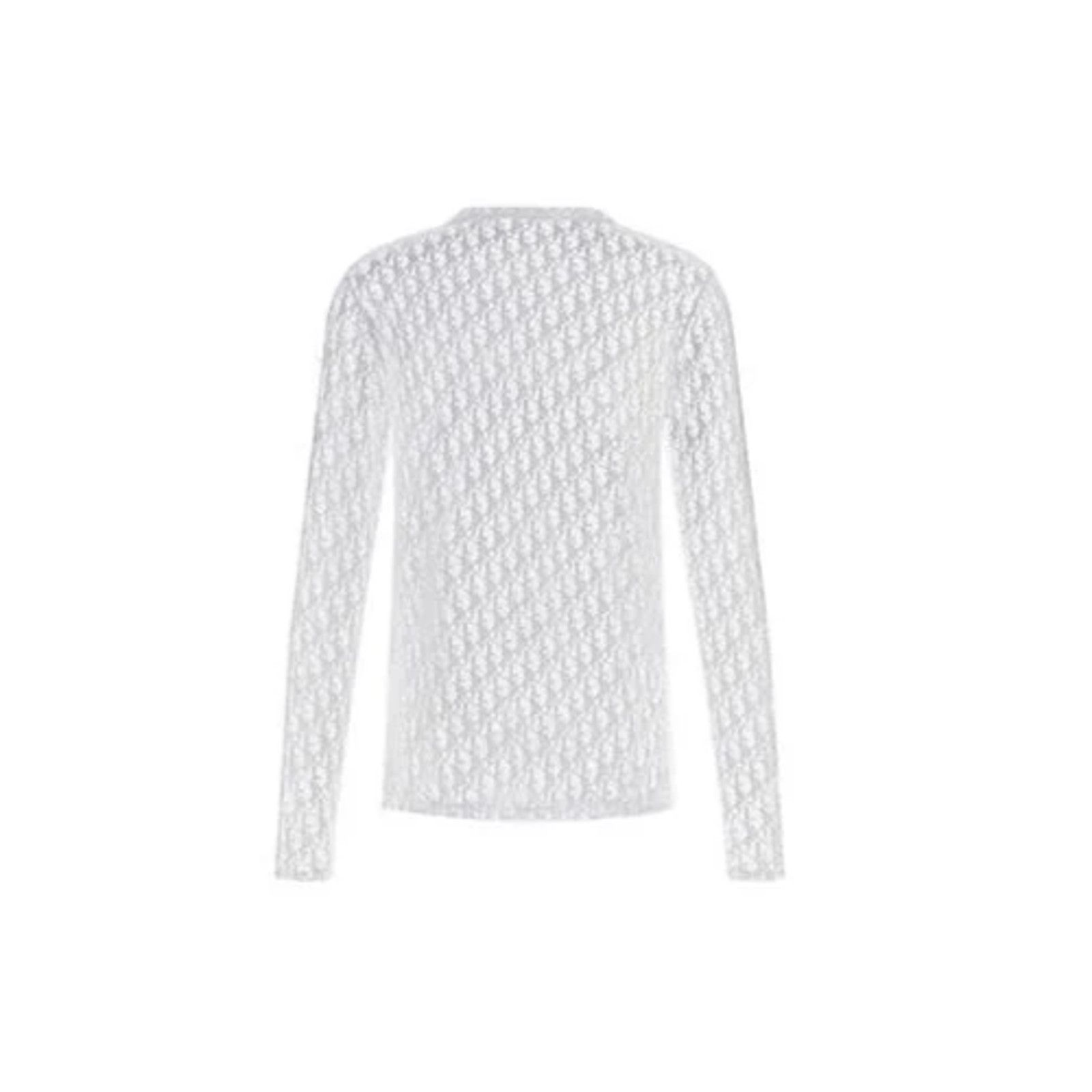Dior Dior Oblique Sheer Transparent See Through Long Sleeve Size US XL / EU 56 / 4 - 10 Thumbnail