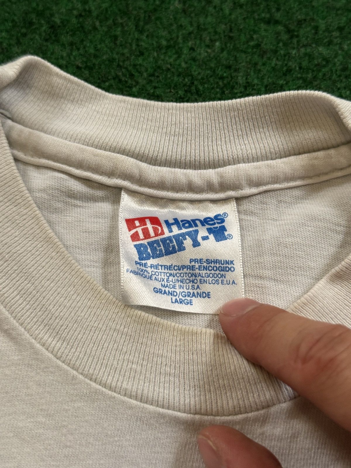 Vintage Vtg 90s Hawaii Kauai Honolulu Hurricane Distressed T Shirt Size US L / EU 52-54 / 3 - 5 Thumbnail