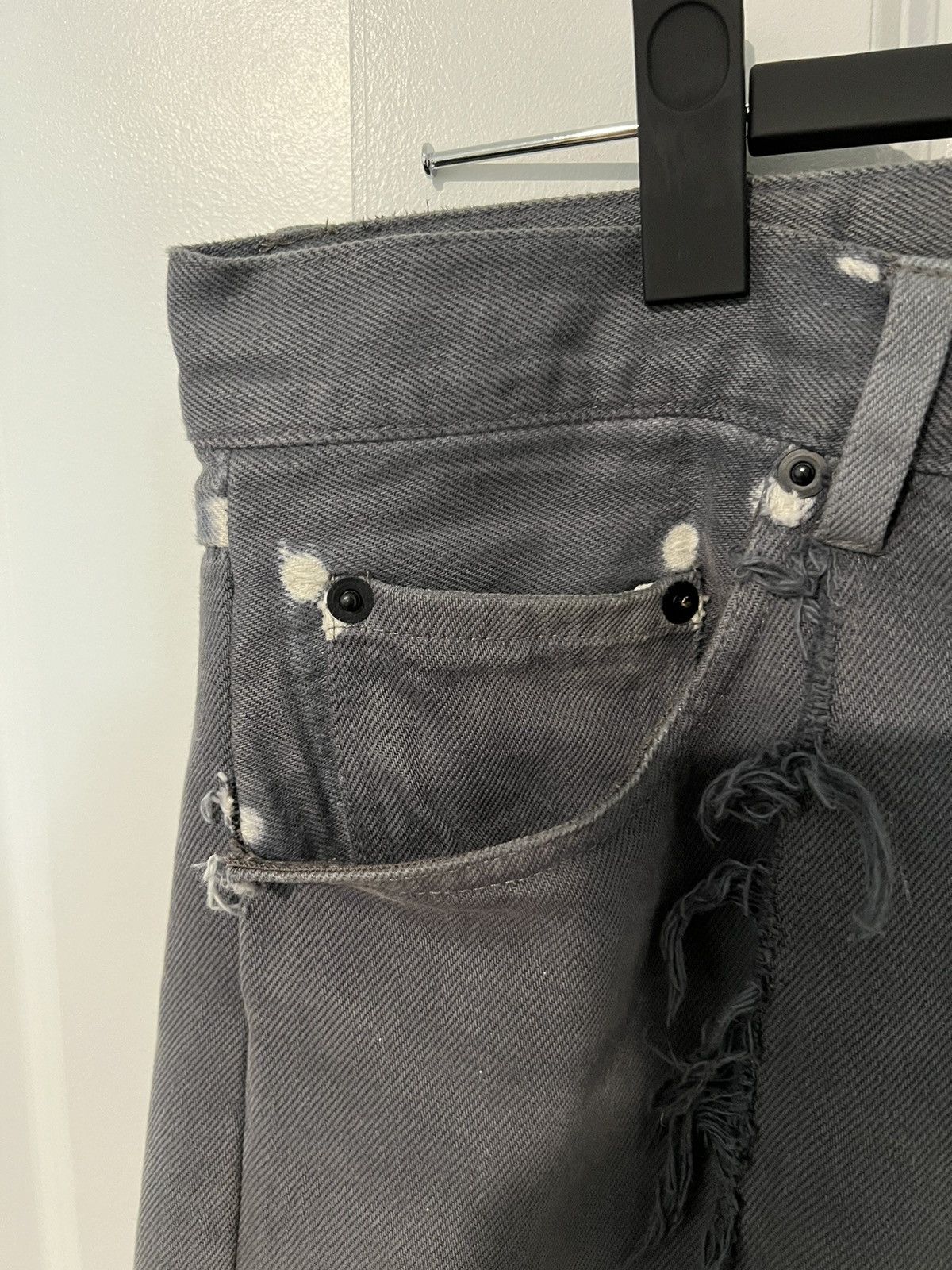 Unsound Rags Unsound Faded Slate Grey Jeans Size US 34 / EU 50 - 5 Thumbnail