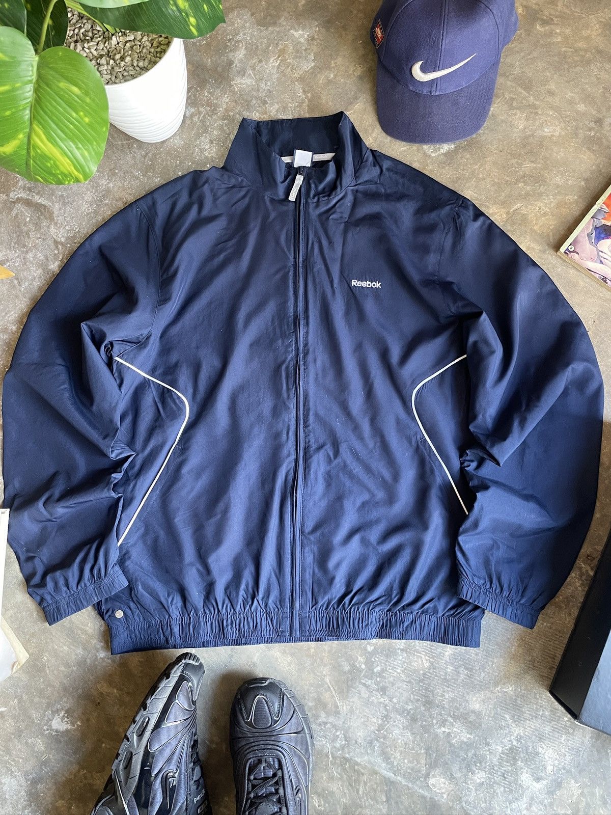 Reebok Vintage 90s Reebok Running Jacket Size US XL / EU 56 / 4 - 2 Thumbnail