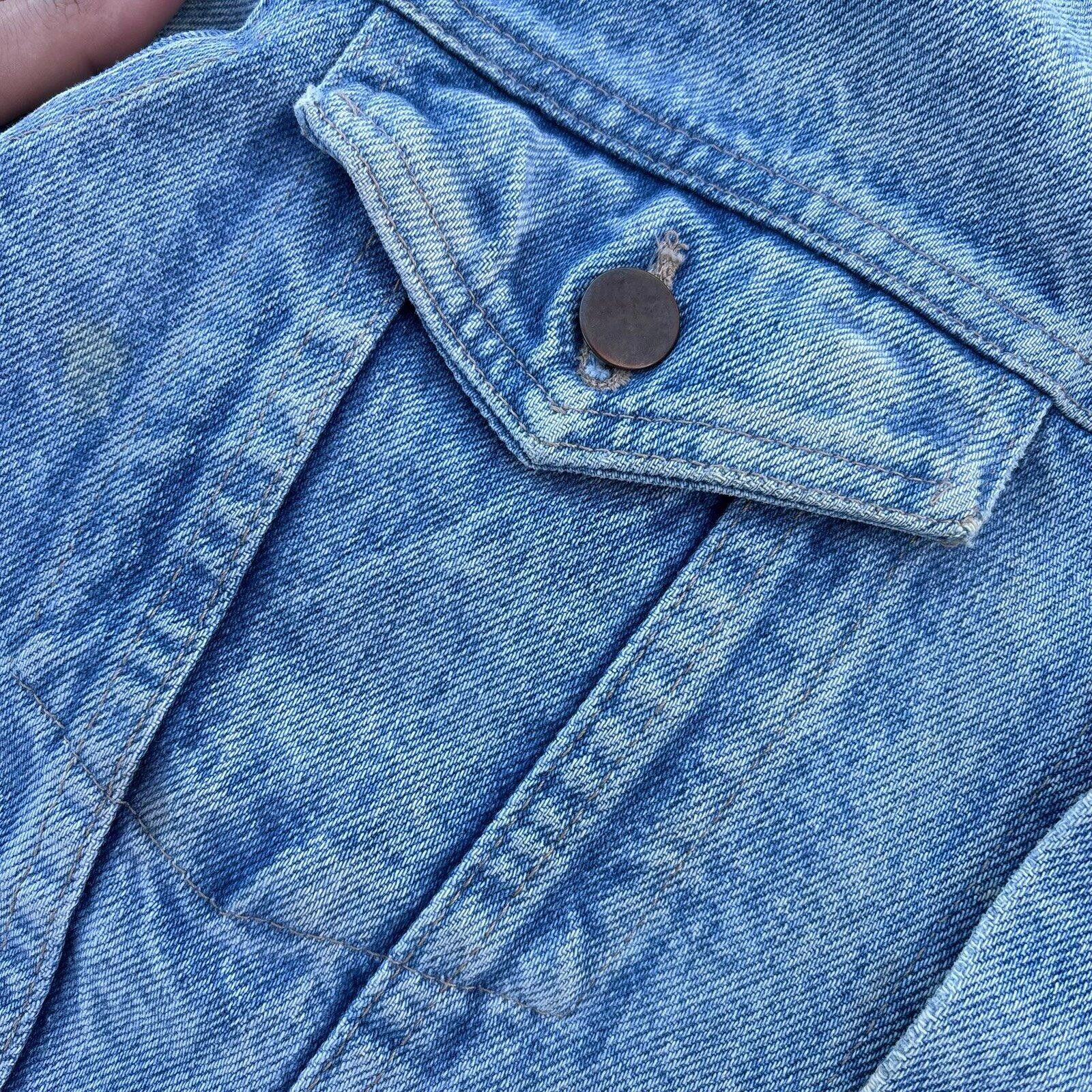 Levi's Vintage 90s light blue Jean denim jacket Size US L / EU 52-54 / 3 - 7 Thumbnail