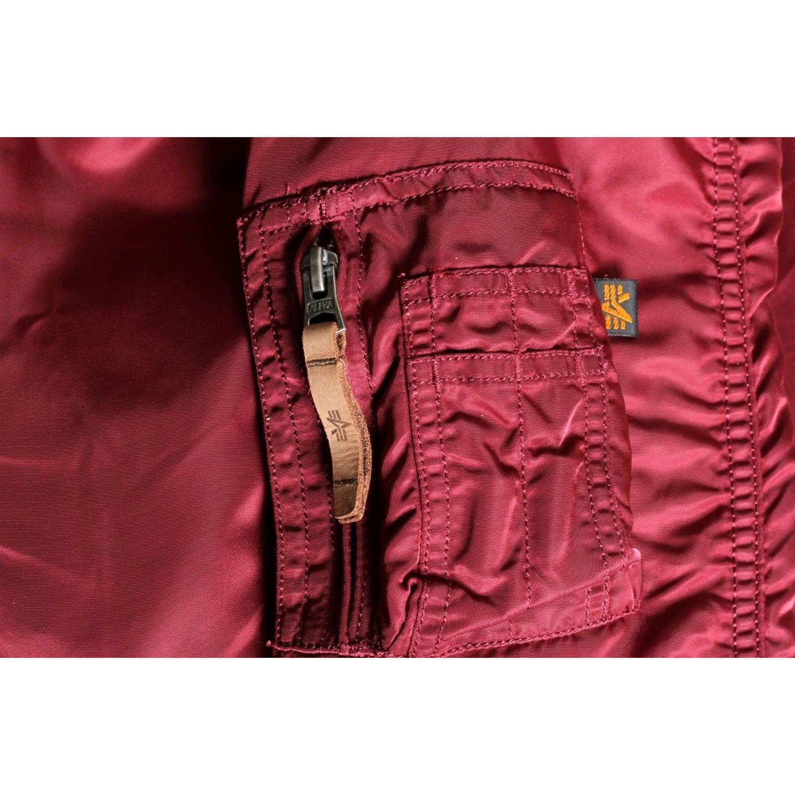 Alpha Industries ALPHA INDUSTRIES MA-1 TT Padded Bomber Jacket Women S Burgundy XS?? Size S / US 4 / IT 40 - 6 Thumbnail