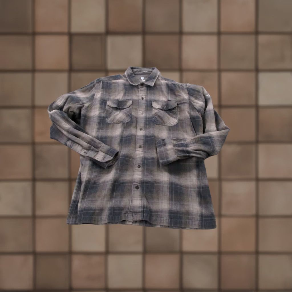 Vintage Kuhl Shirt Mens M Plaid Flannel Button-Up Casual Business Outdoor Size US M / EU 48-50 / 2 - 1 Thumbnail