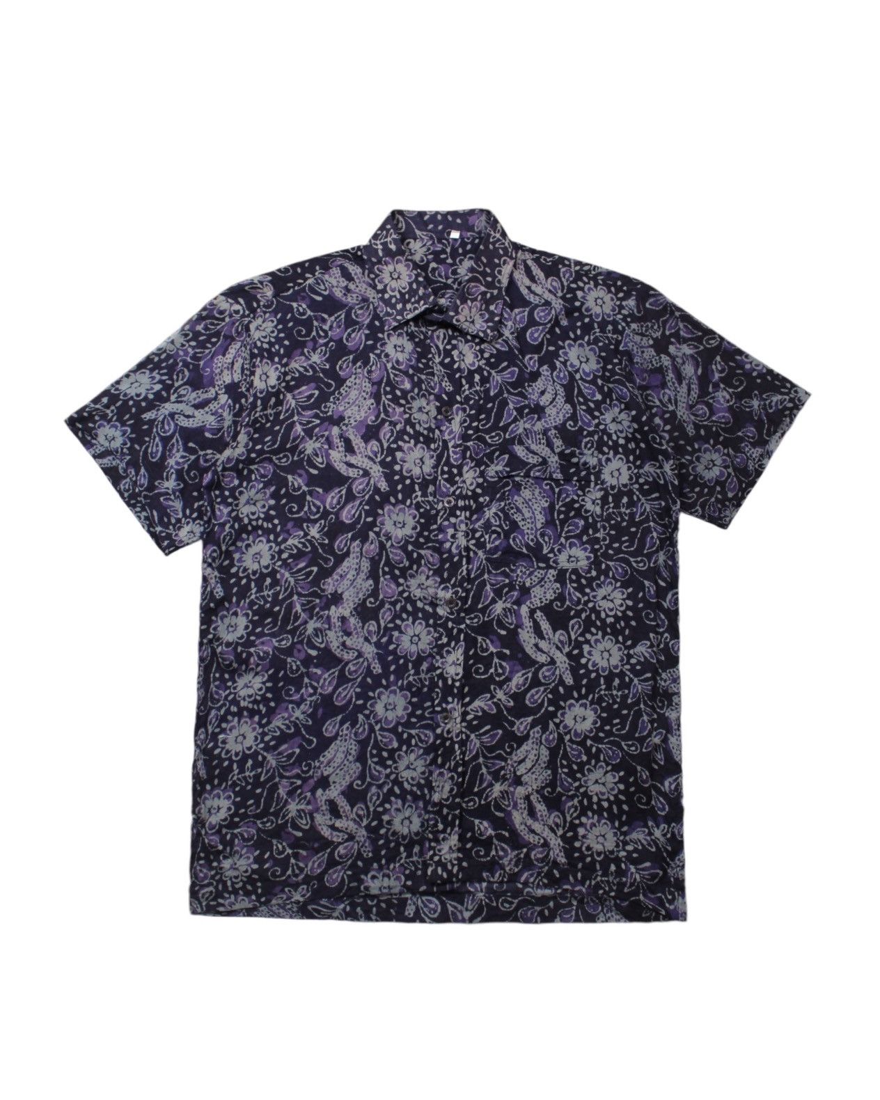 Japanese Brand × Vintage 00s JAPANESE MADE SHORT SLEEVE SHIRT Size US M / EU 48-50 / 2 - 1 Thumbnail