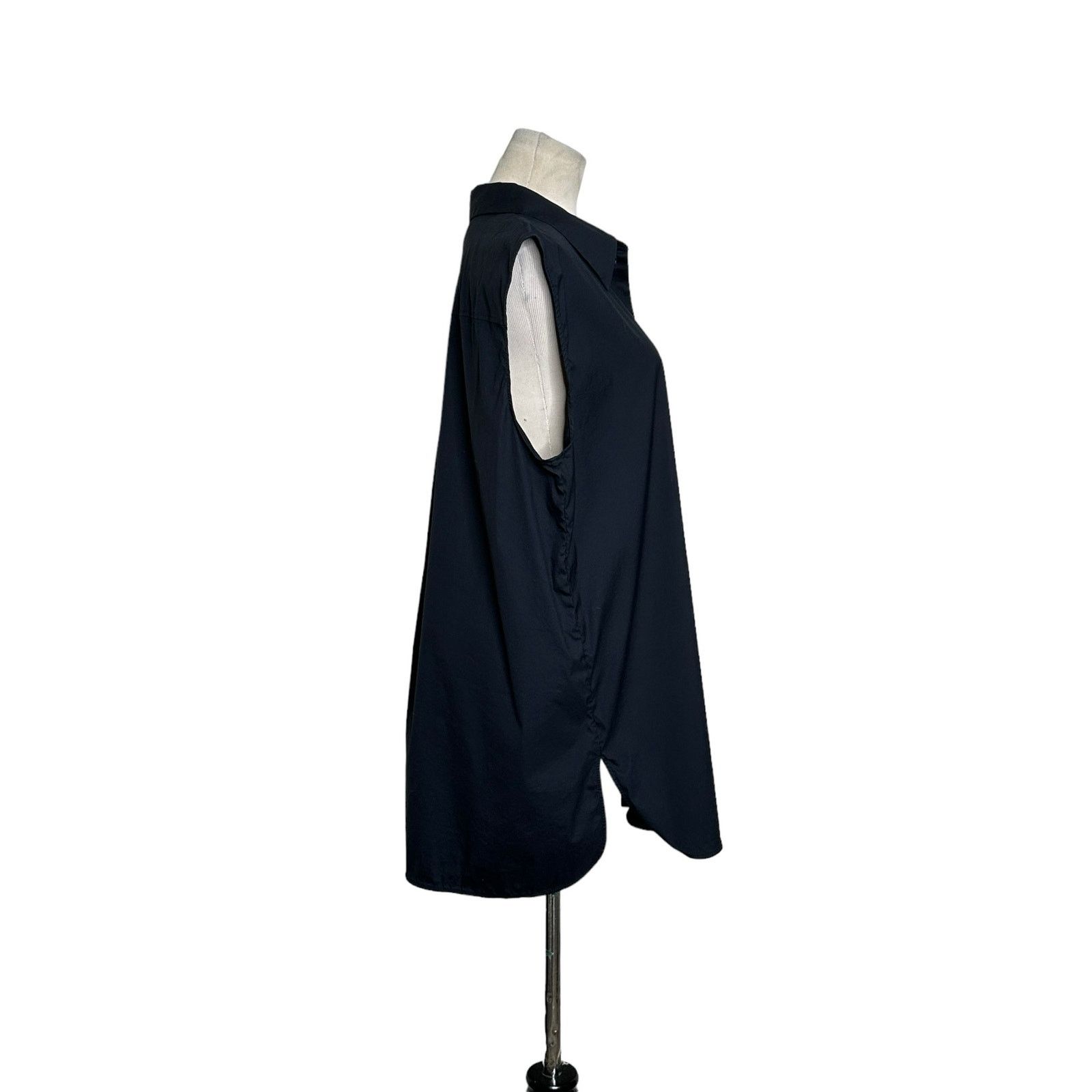 Cos Cos black sleeveless collard buttoned shirt size 14 Size XL / US 12-14 / IT 48-50 - 8 Thumbnail