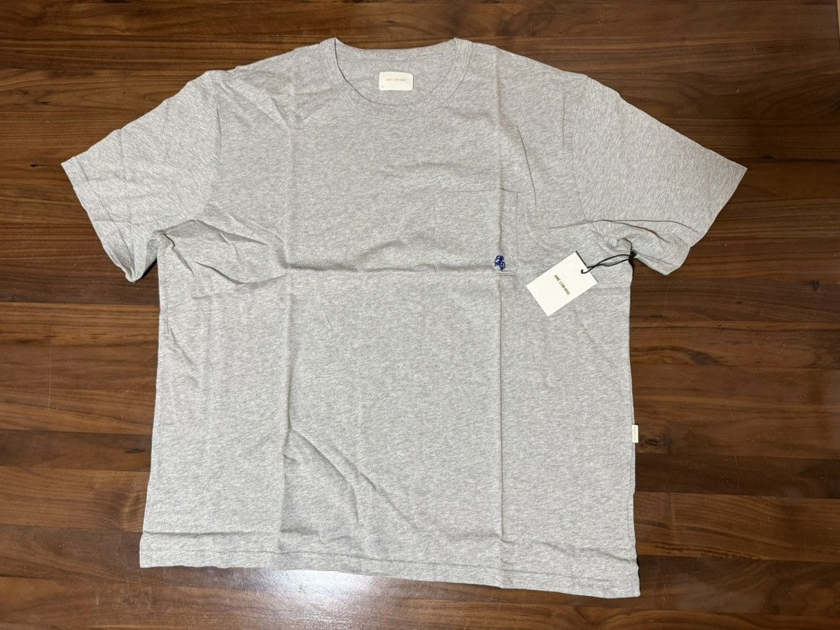 Aime Leon Dore Aime Leon Dore ALD Monogram Pocket Tee Size XL in silver mix Size US XL / EU 56 / 4 - 1 Thumbnail