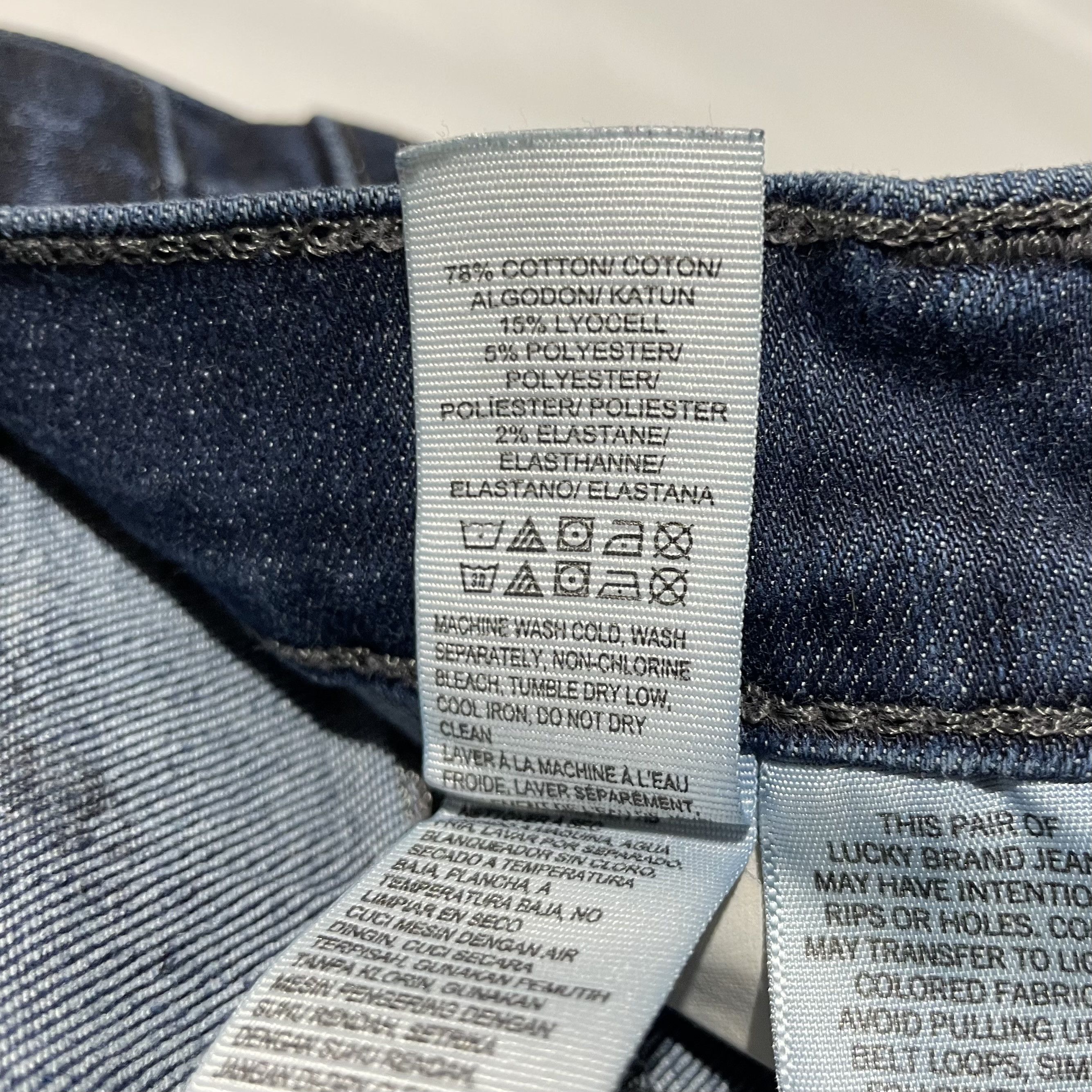 Lucky Brand Lucky Brand Coated Legging Skinny Jeans Brooke Lawndale Size 28" / US 6 / IT 42 - 12 Thumbnail