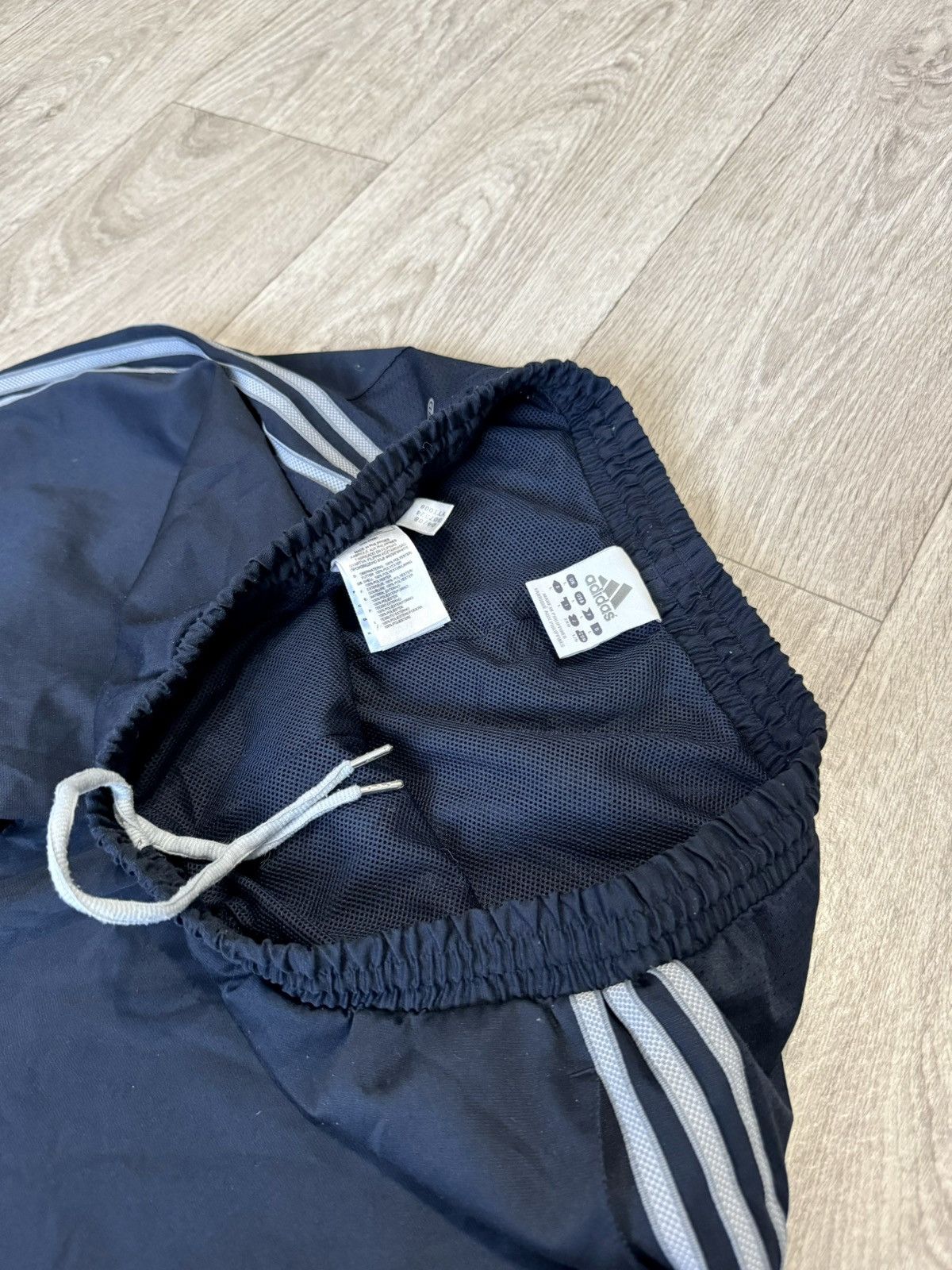 Adidas 🔷Vintage Adidas Nylon Drill Y2K Track Pants 2000s🔷 Size US 36 / EU 52 - 5 Thumbnail