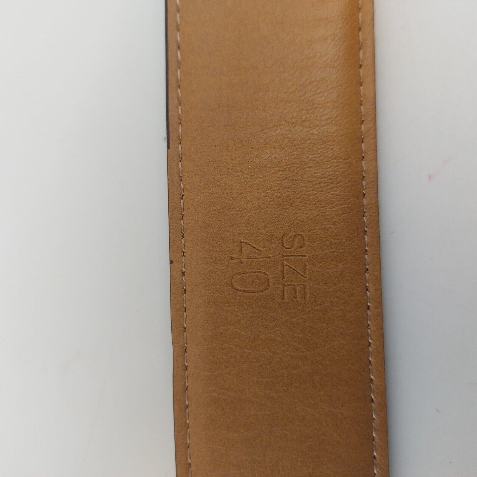 Dockers Dockers Brown Leather Belt Size 40/100 Leather Business Size 40 - 8 Thumbnail