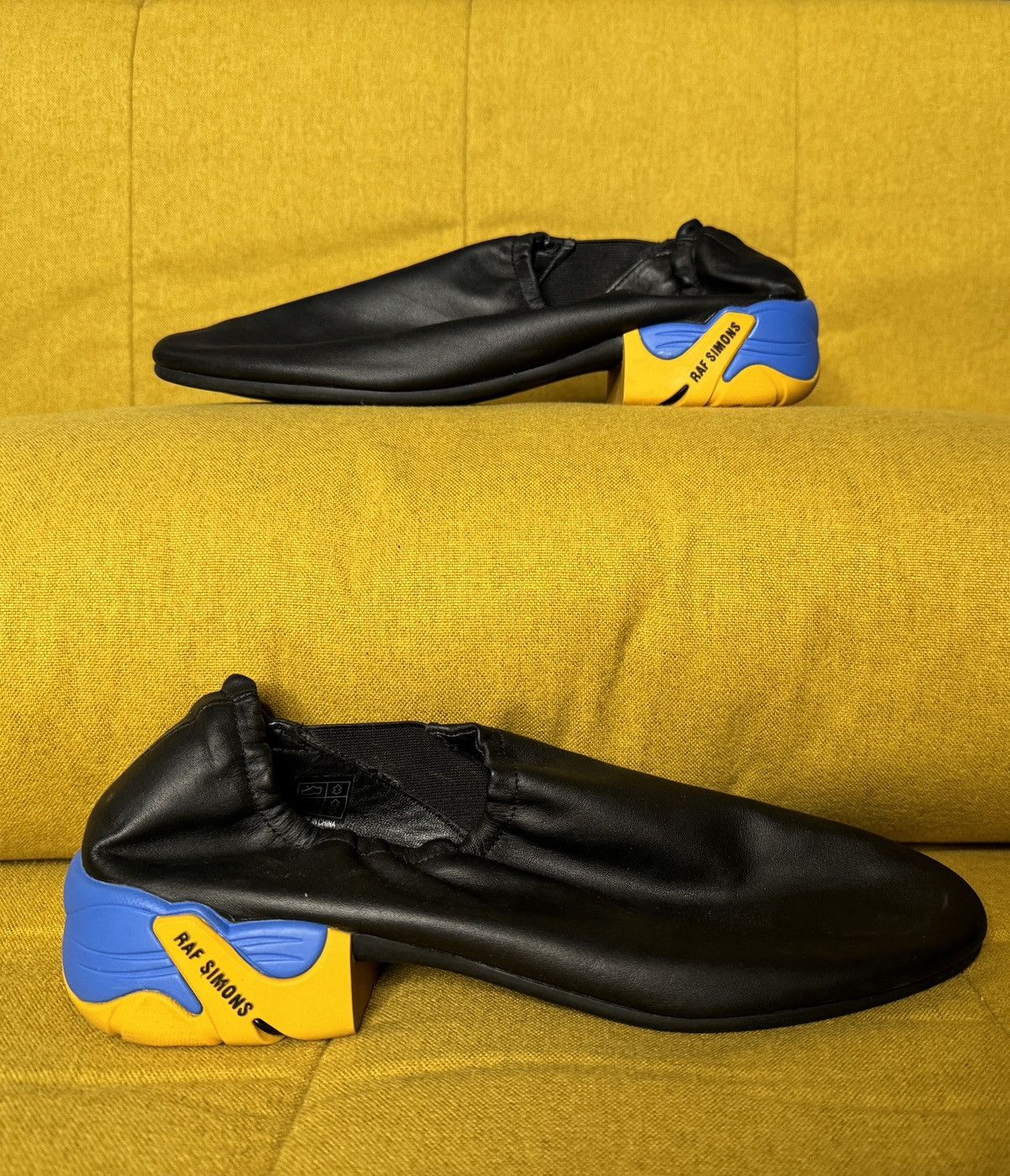 Raf Simons Raf Simons Solaris-1 low runner black/yellow/blue size 