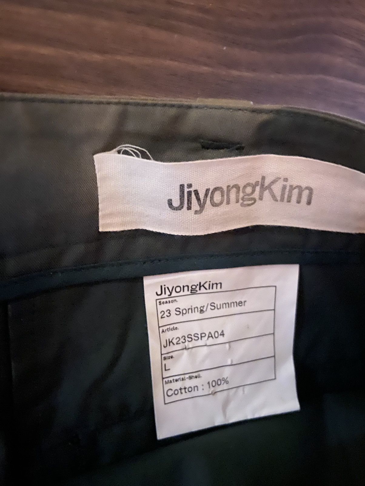 JiyongKim JiyongKim Single Pleat Trouser Size US 32 / EU 48 - 7 Thumbnail