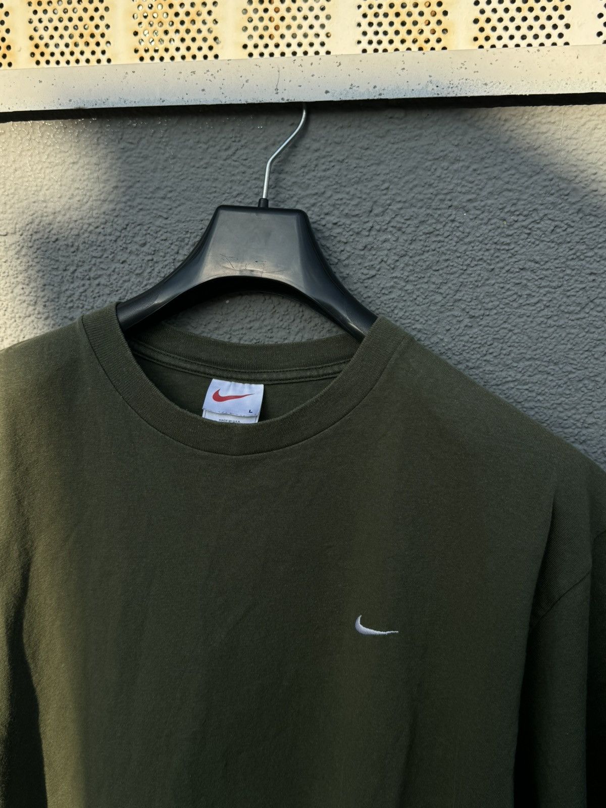 Nike × Vintage Vintage Nike T-Shirt Brown USA Size US L / EU 52-54 / 3 - 2 Thumbnail
