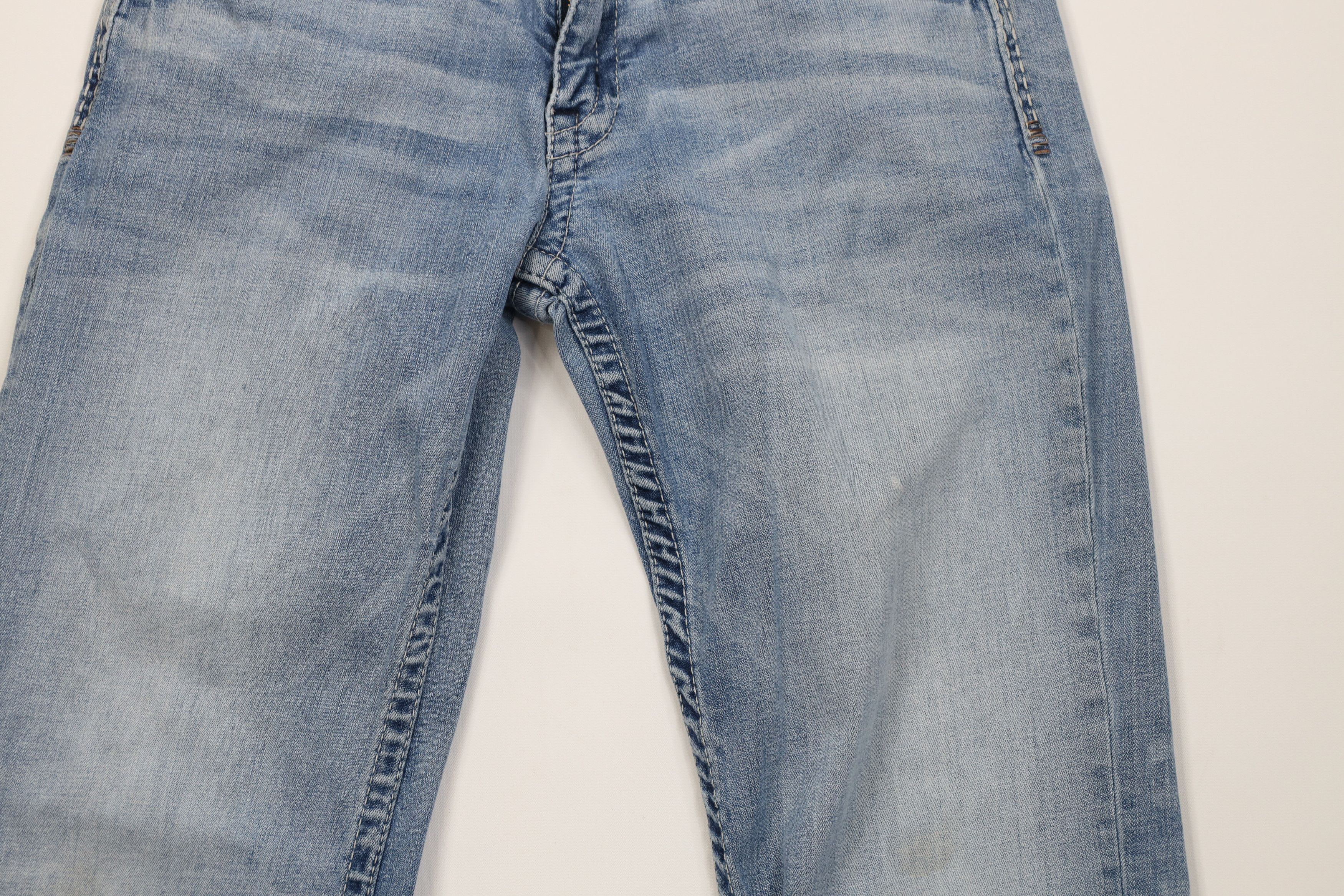 Vintage Buckle BKE Thick Stitch Jake Bootleg Denim Jeans Stretch Size US 32 / EU 48 - 3 Thumbnail