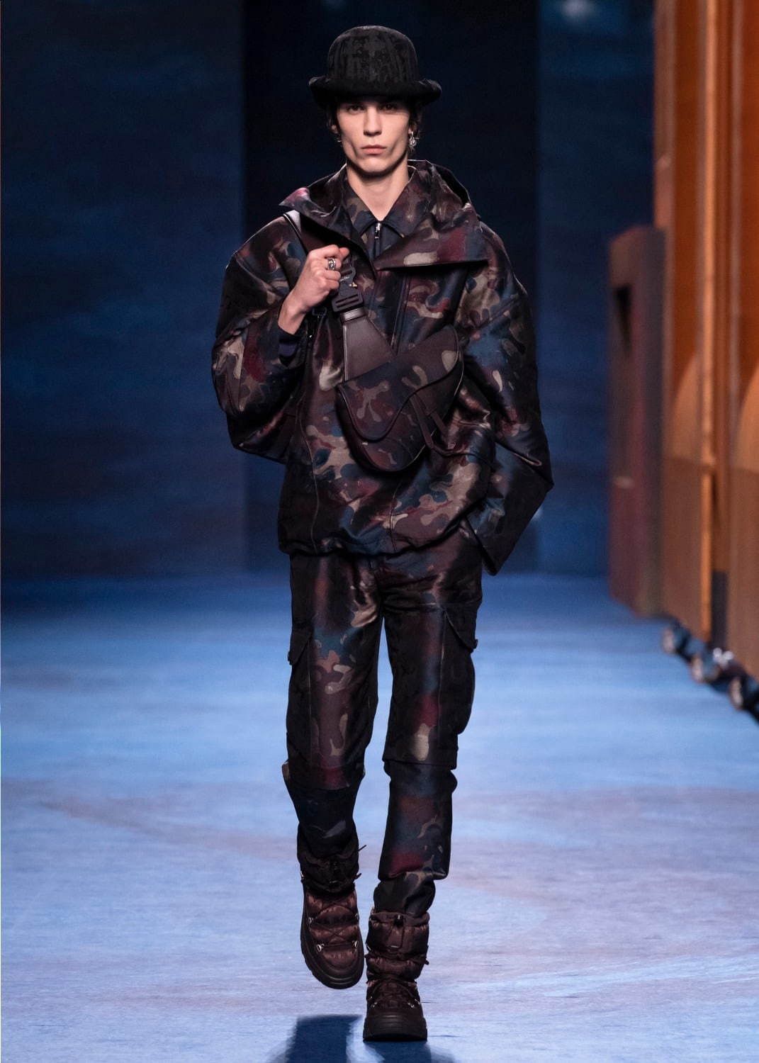 Dior DIOR 2021AW ×PETER DOIG Camouflage Jacquard Jacket pants Set Size US M / EU 48-50 / 2 - 2 Thumbnail
