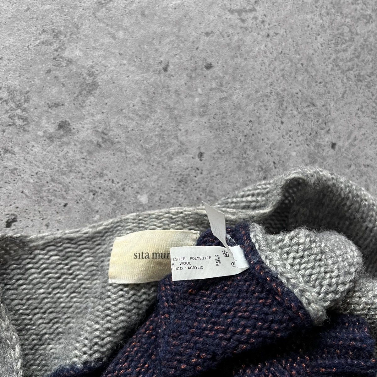 Designer Sita Murt Barcelona Womens Knit Oversize Long Sleeve Sweater Size XL / US 12-14 / IT 48-50 - 6 Thumbnail