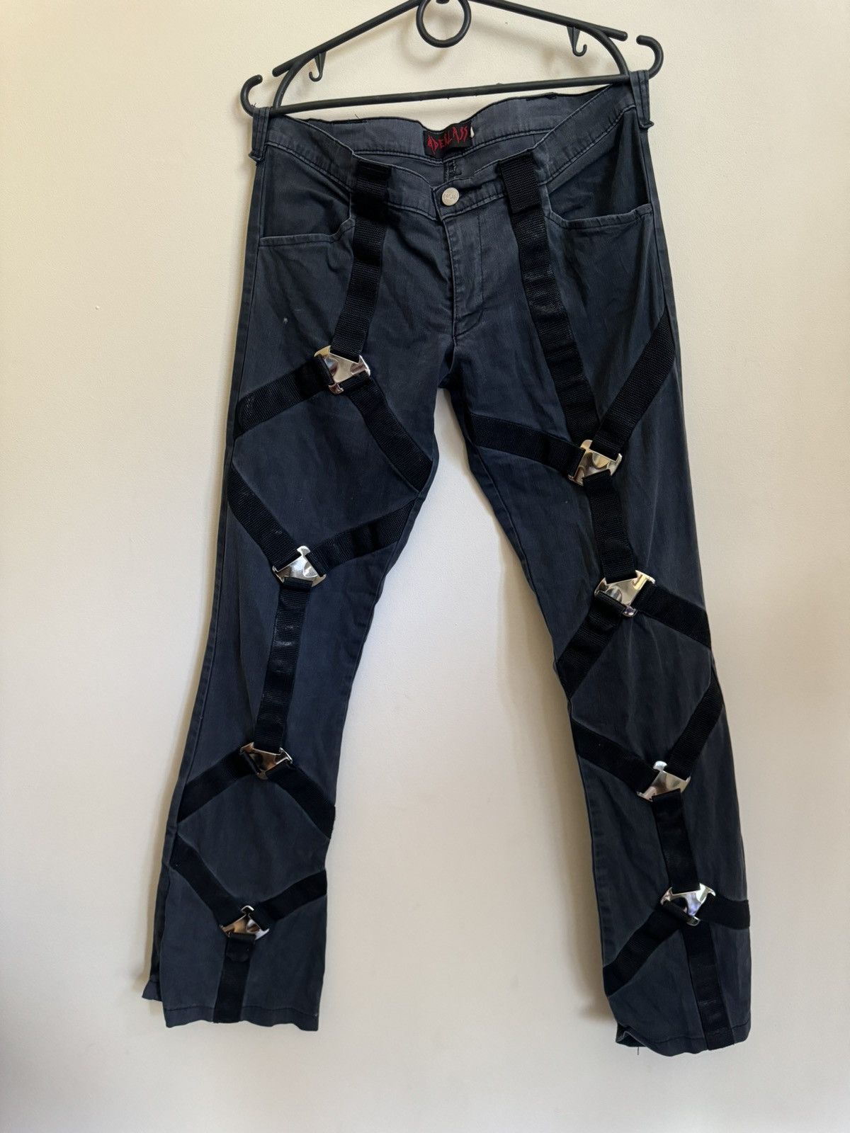 パンツ aderlass gothic pants rock punk aderlass gothic pants rock punk y2k スタッズ