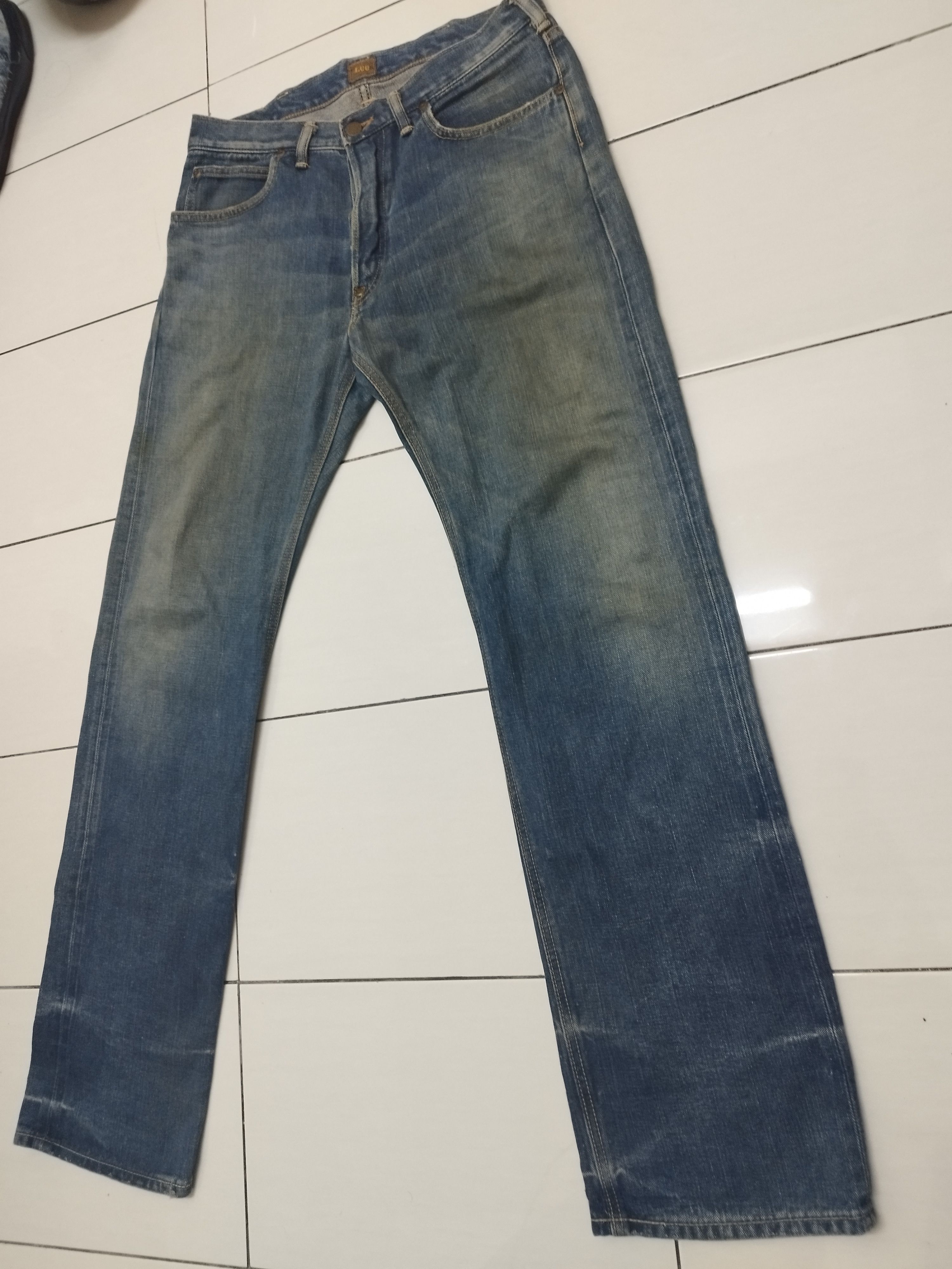 Lee Vintage lee riders button fly half selvedge Size US 34 / EU 50 - 3 Thumbnail