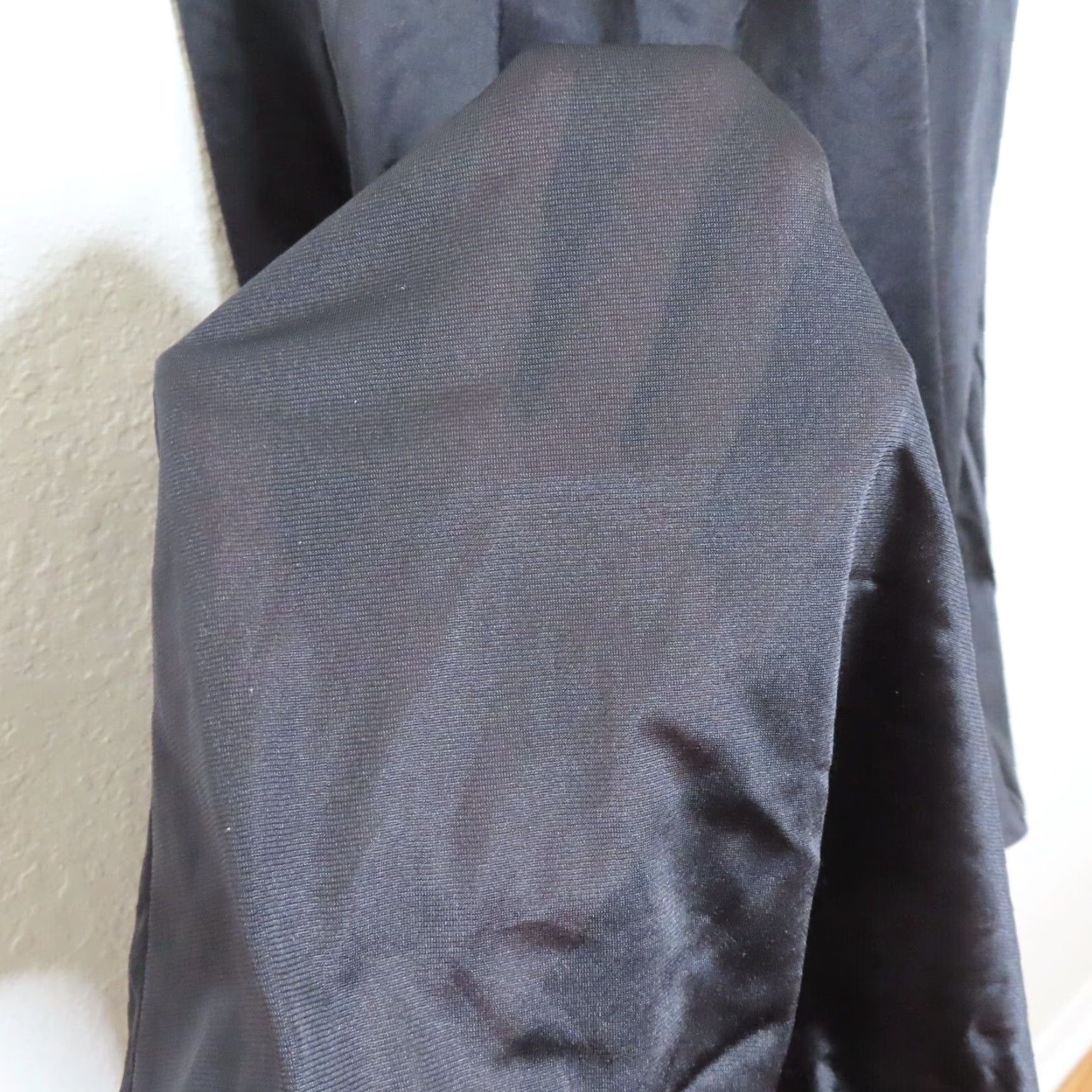 Vintage Lily of France Rosa Puleo 8779 Women Small Black Pleated Lace Nightgown VTG Shirt Size ONE SIZE - 5 Thumbnail