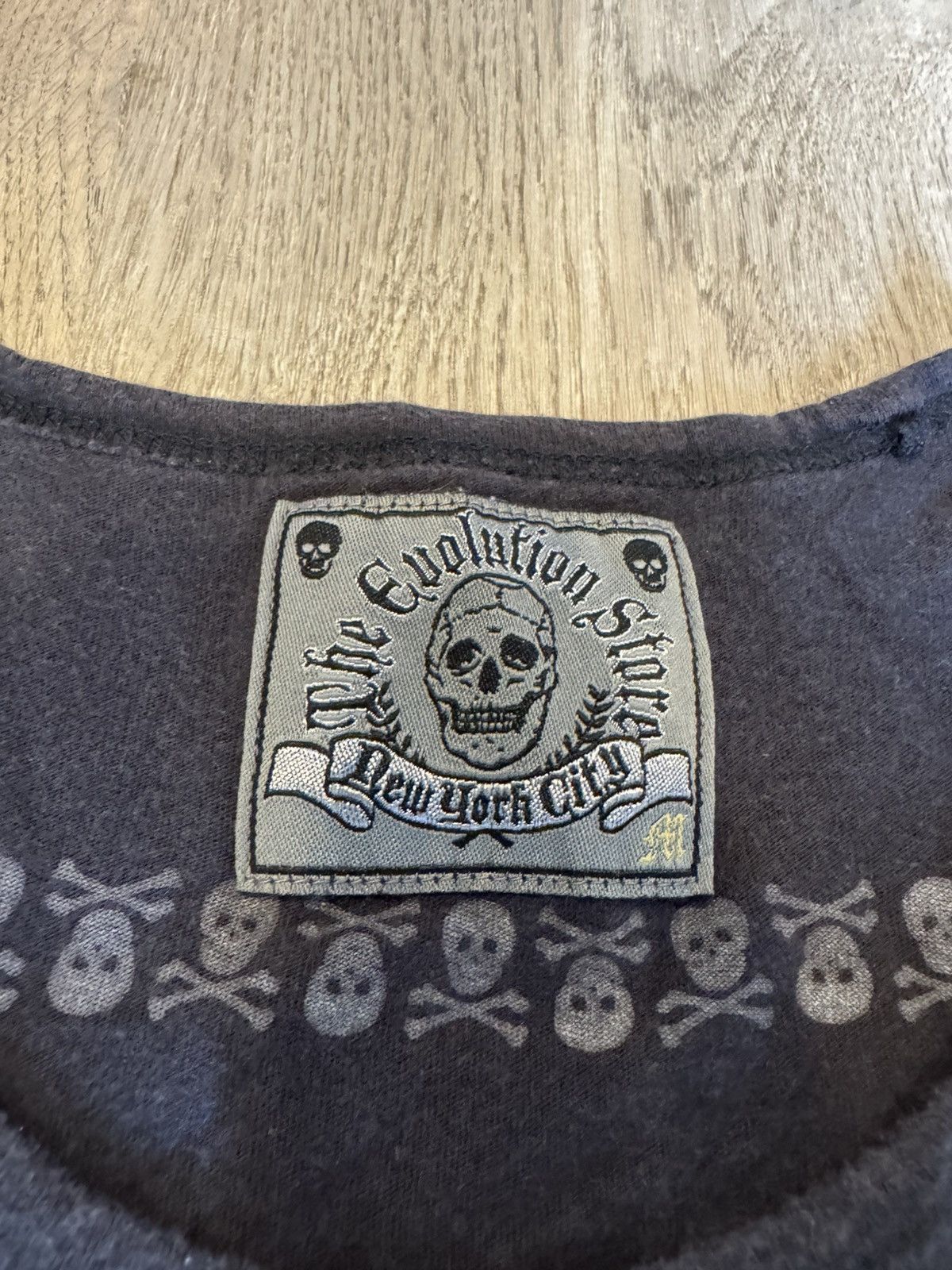 Japanese Brand JAPANESE STYLE BONE & SKULL MOTIF LIKE LGB T SHIRT Size US M / EU 48-50 / 2 - 6 Thumbnail