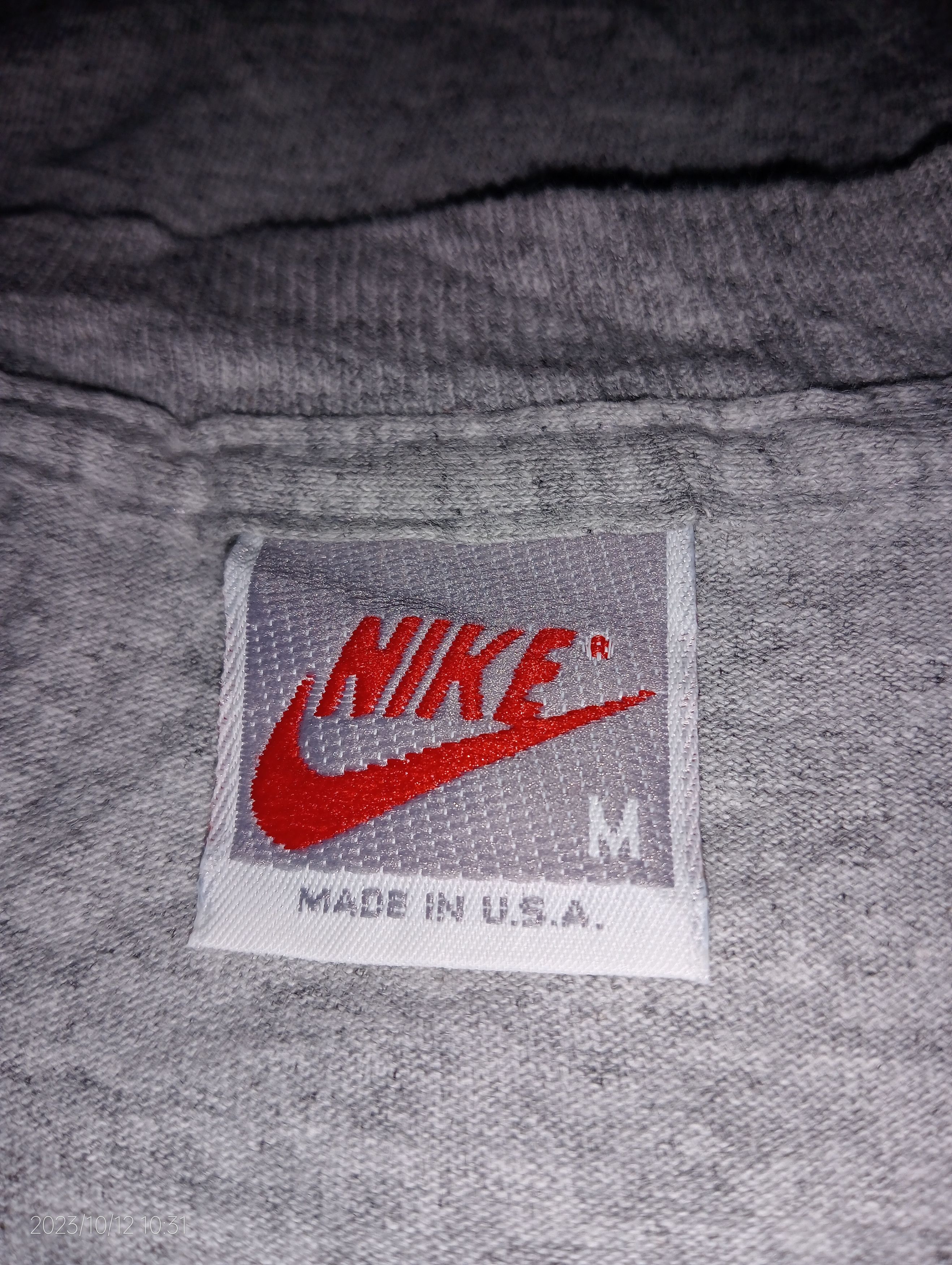 Nike 🔥VTG '80s Nike Single Stitch Long Sleeve Tshirt Made in USA