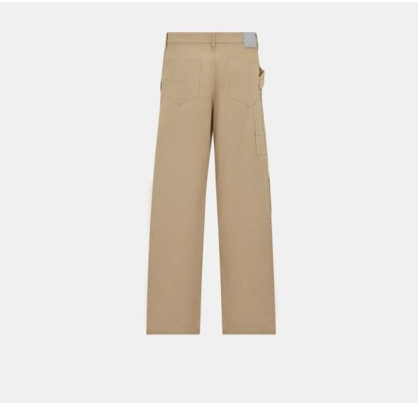Dior o1w1db10225 483D181A Couture Carpenter Jeans in Beige Size US 36 / EU 52 - 2 Thumbnail