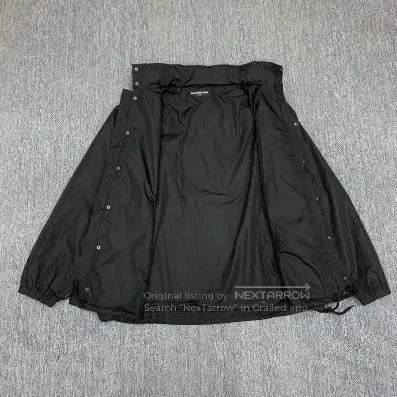 Balenciaga Balenciaga Black Nylon Outdoor Jacket/S Size Size US S / EU 44-46 / 1 - 7 Thumbnail
