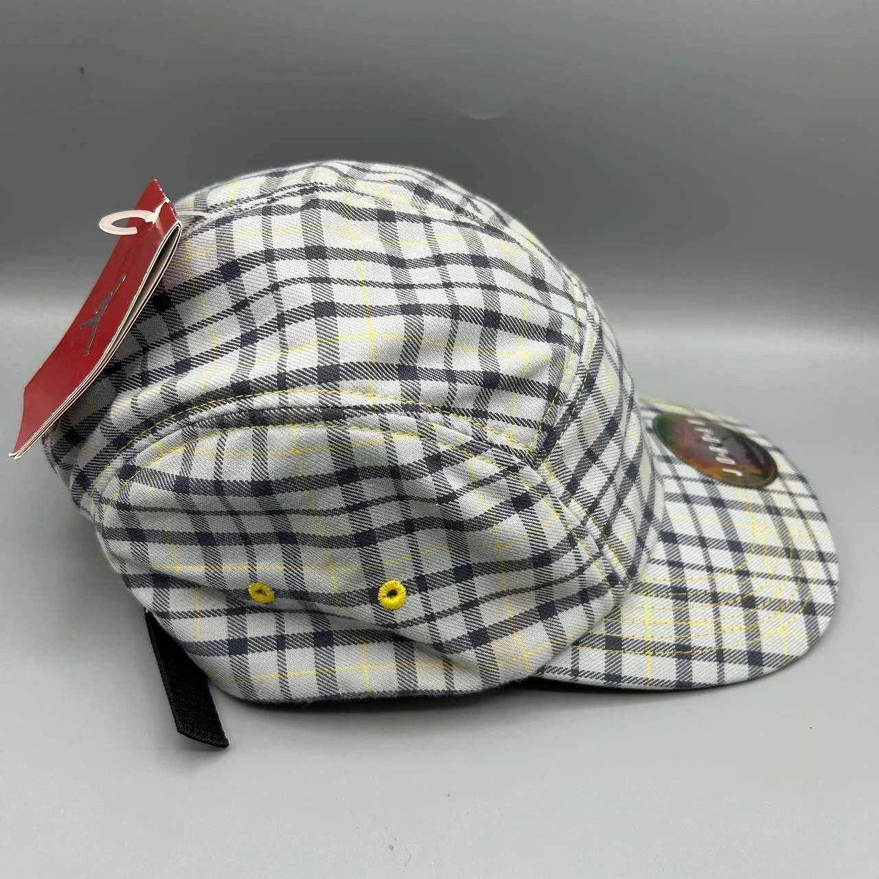 Jordan Brand Air Jordan 5 Panel Hat Men Plaid Jumpman Strap Back Cap New Size ONE SIZE - 6 Thumbnail