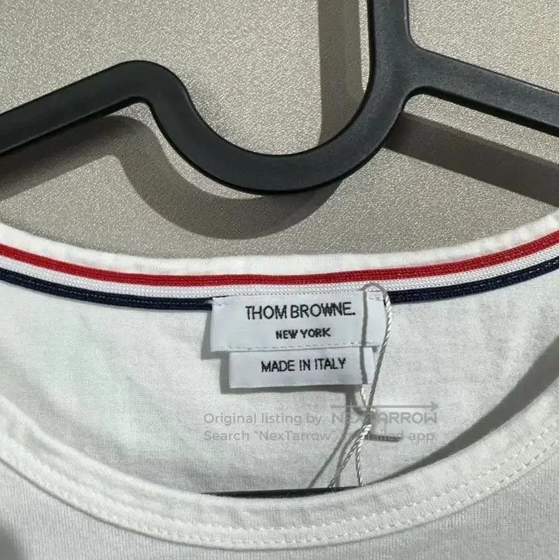 Thom Browne Thom Browne White Cotton Blend Women’s T-Shirt . Size XXS / US 00 / IT 34 - 4 Thumbnail