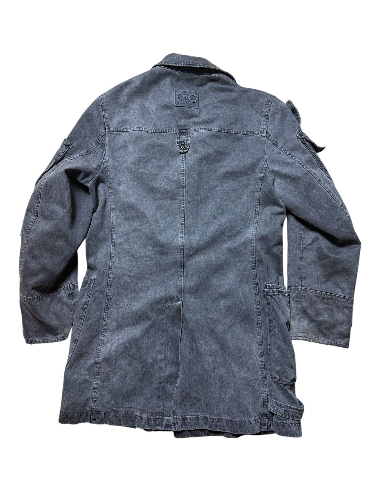 Dolce & Gabbana A/W03 Runway Multi Pocket Military Coat Size US S / EU 44-46 / 1 - 5 Thumbnail