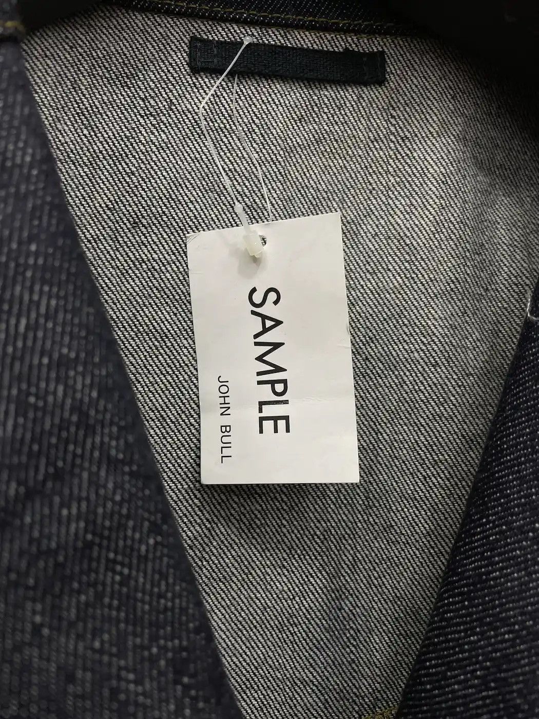 Johnbull × Sample Industries JOHNBULL Selvedge Double Breasted Denim Indigo Sample Jacket Size US L / EU 52-54 / 3 - 2 Thumbnail