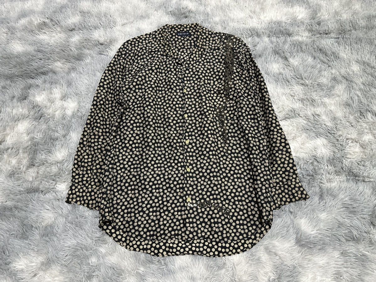 Japanese Brand 🔥Vintage Uniqlo Dot Perforated Shirt Y’s Cdg Jpg Style Size US M / EU 48-50 / 2 - 1 Thumbnail