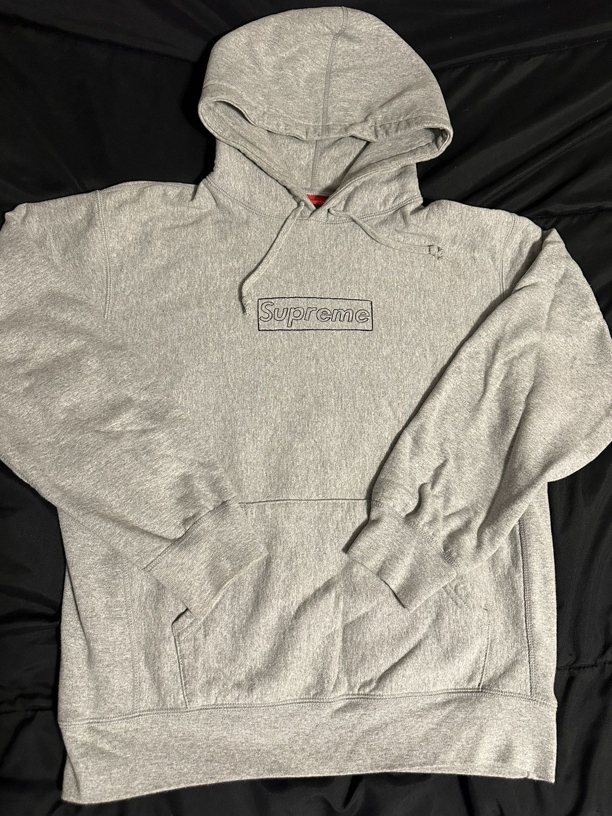 image of Kaws Chalk Logo in Grey, Men's (Size Medium)