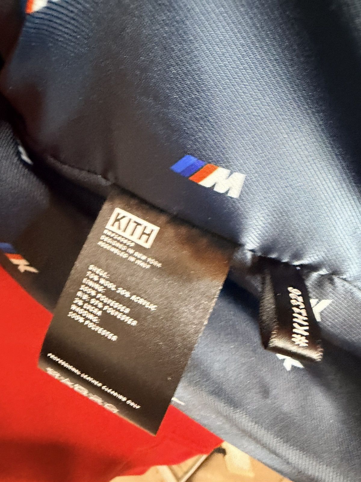 BMW × Kith KITH x BMW red Varsity Jacket Size US XL / EU 56 / 4 - 4 Thumbnail