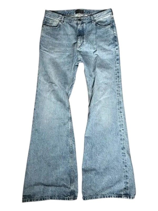 Balenciaga Balenciaga SS24 "Outback Blue" Flared Denim Jeans Size US 36 / EU 52 - 1 Thumbnail