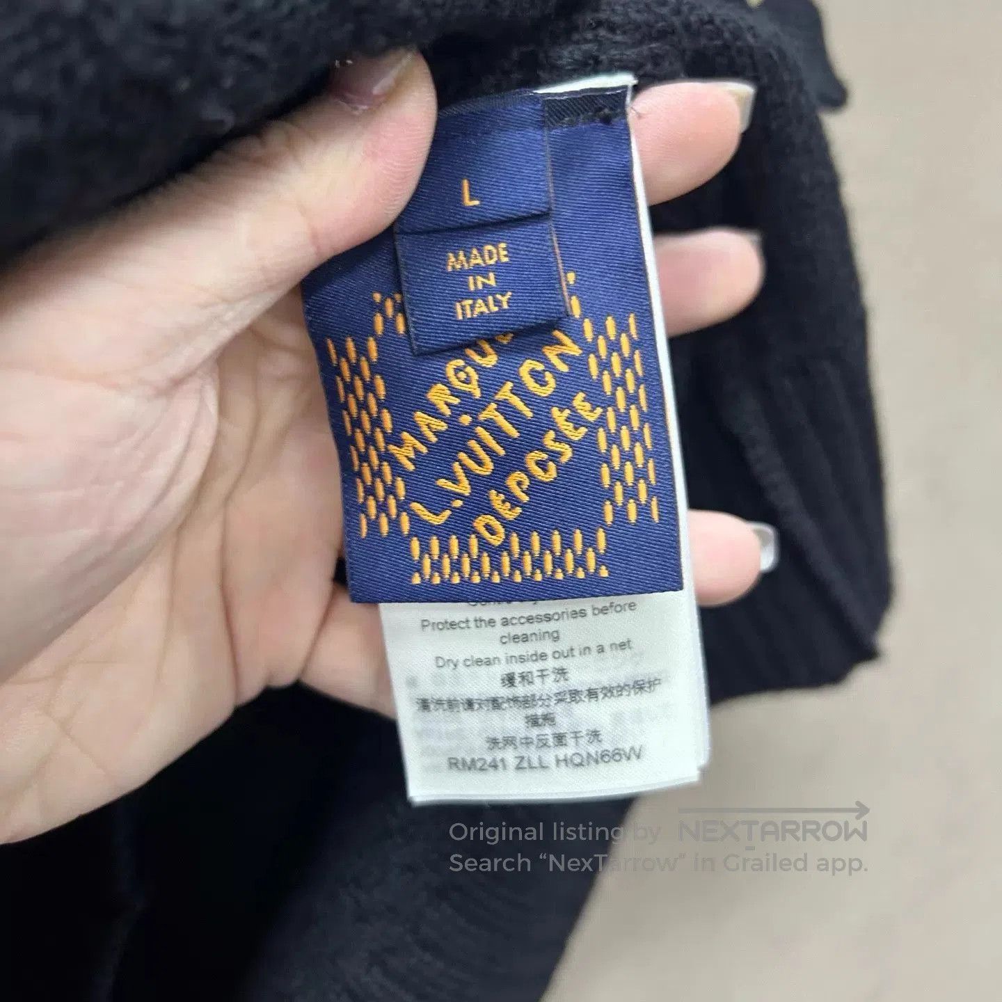 Louis Vuitton Blue Sleeveless Knit Button Vest - Size L. Size US L / EU 52-54 / 3 - 4 Thumbnail