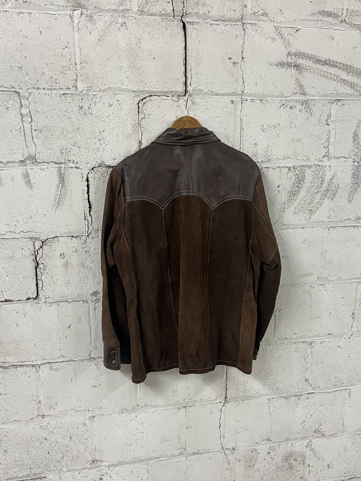 Schott Shott vintage rancher jacker rare suede brown 70s Size US XL / EU 56 / 4 - 6 Thumbnail