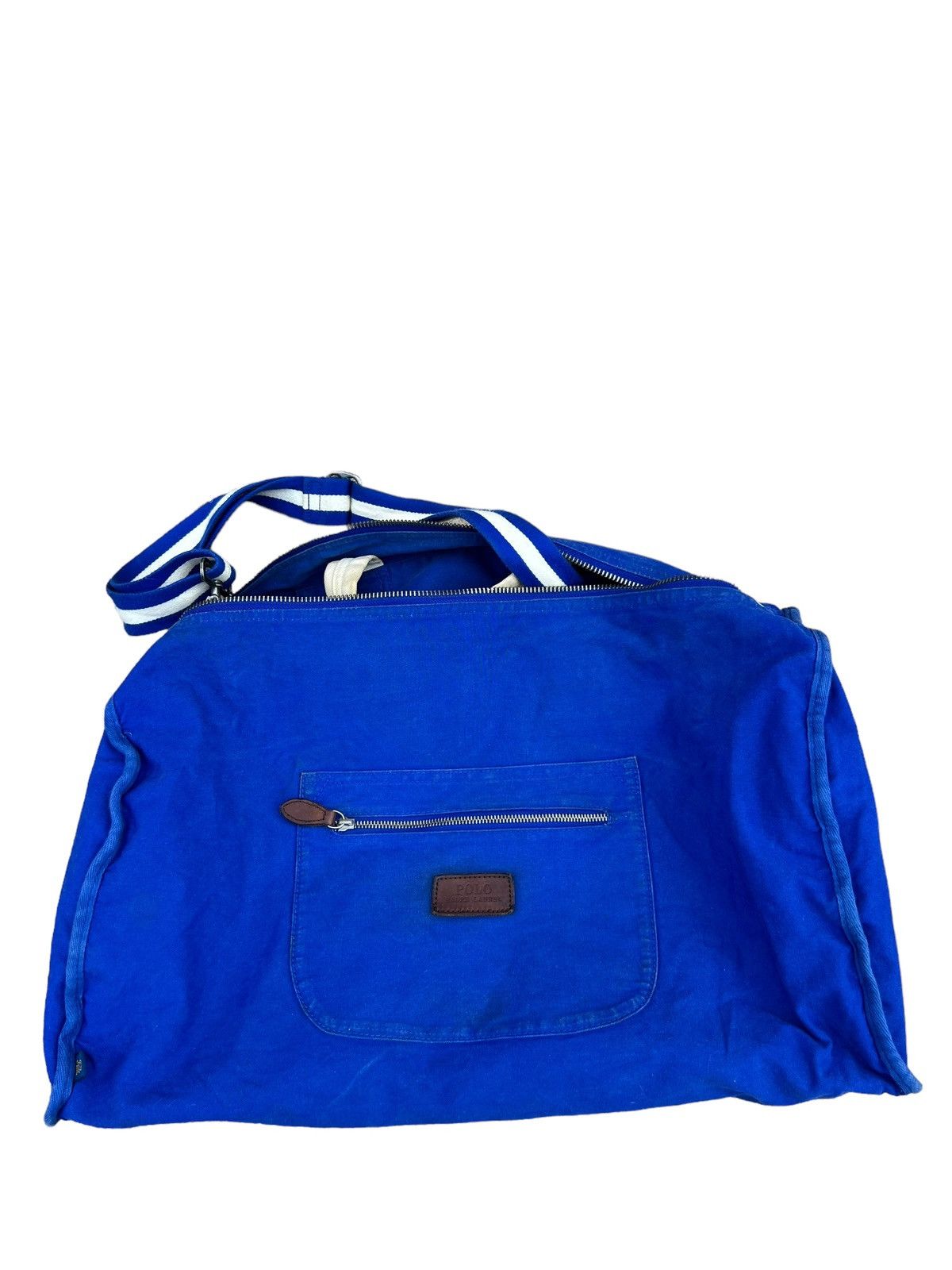 Polo Ralph Lauren Vintage Ralph Lauren Football Muddy Dirty Duffle Teavel Bag Size ONE SIZE - 21 Thumbnail