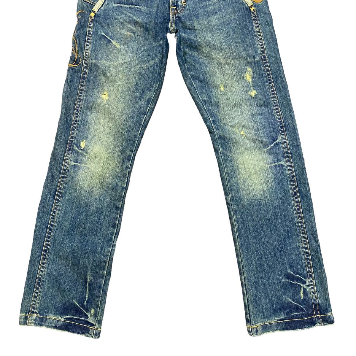 Tribal Streetwear Vintage Tribal Streetwear Embroidery Denim Jeans Size US 31 - 6 Thumbnail