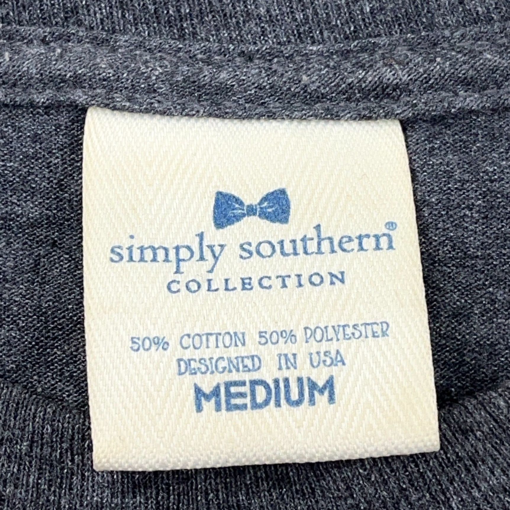 Country Road Simply Southern Gray Long Sleeve Shirt Women Medium Country Roads Vintage Tee Size M / US 6-8 / IT 42-44 - 4 Thumbnail
