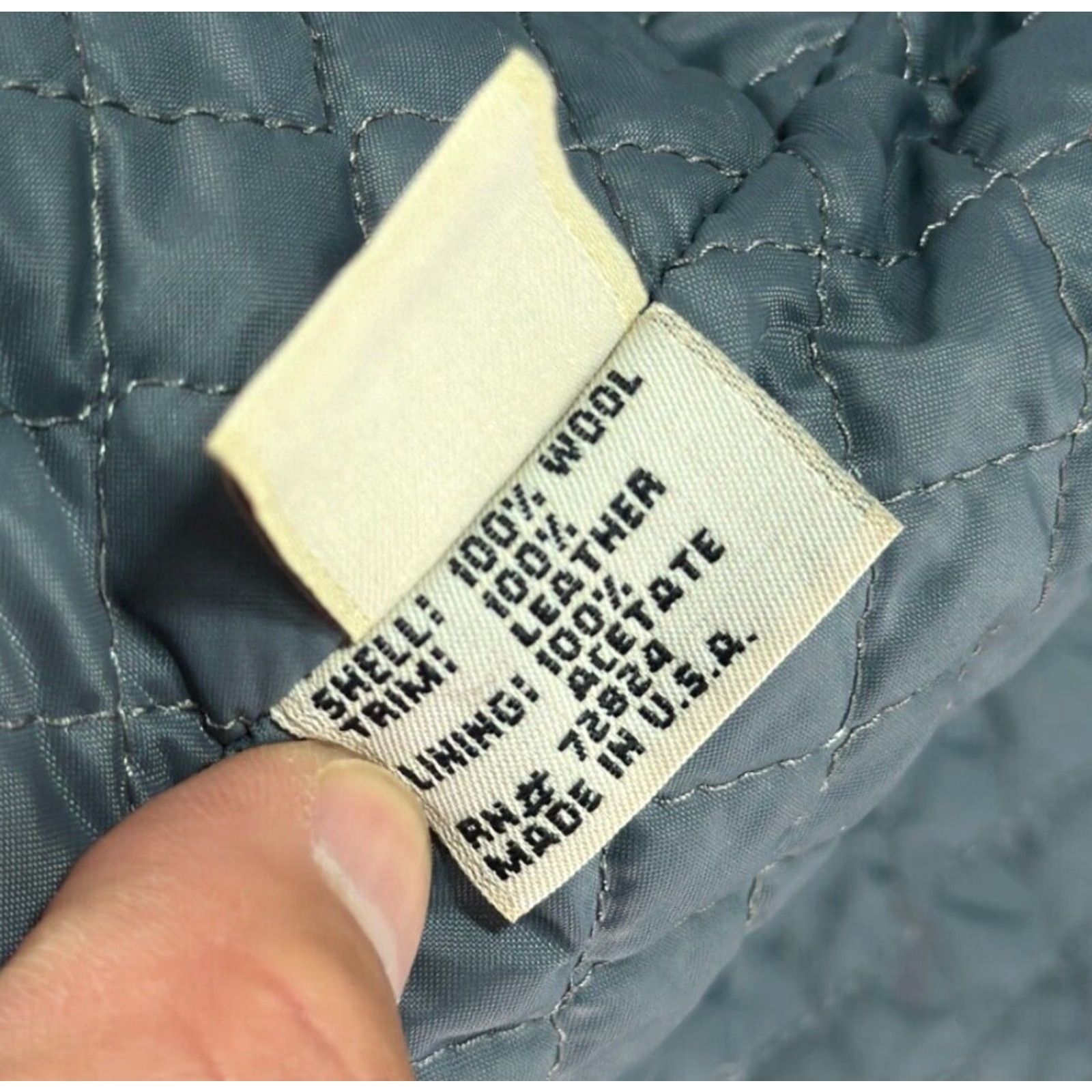 Golden Bear VINTAGE Golden Bear Wool Plaid Trucker Jacket Leather Collar Made in USA Men's Size S Size US S / EU 44-46 / 1 - 7 Thumbnail