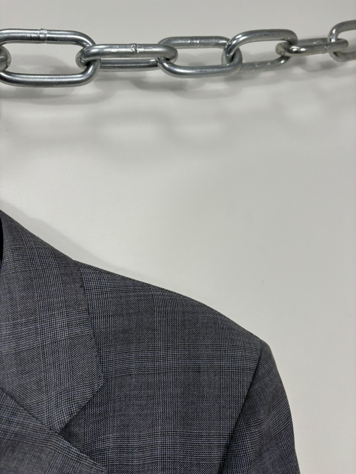 Paul Smith Paul Smith 2-Buttons Gray Formal Luxury Wool Blazer Jacket Size 42R - 11 Thumbnail