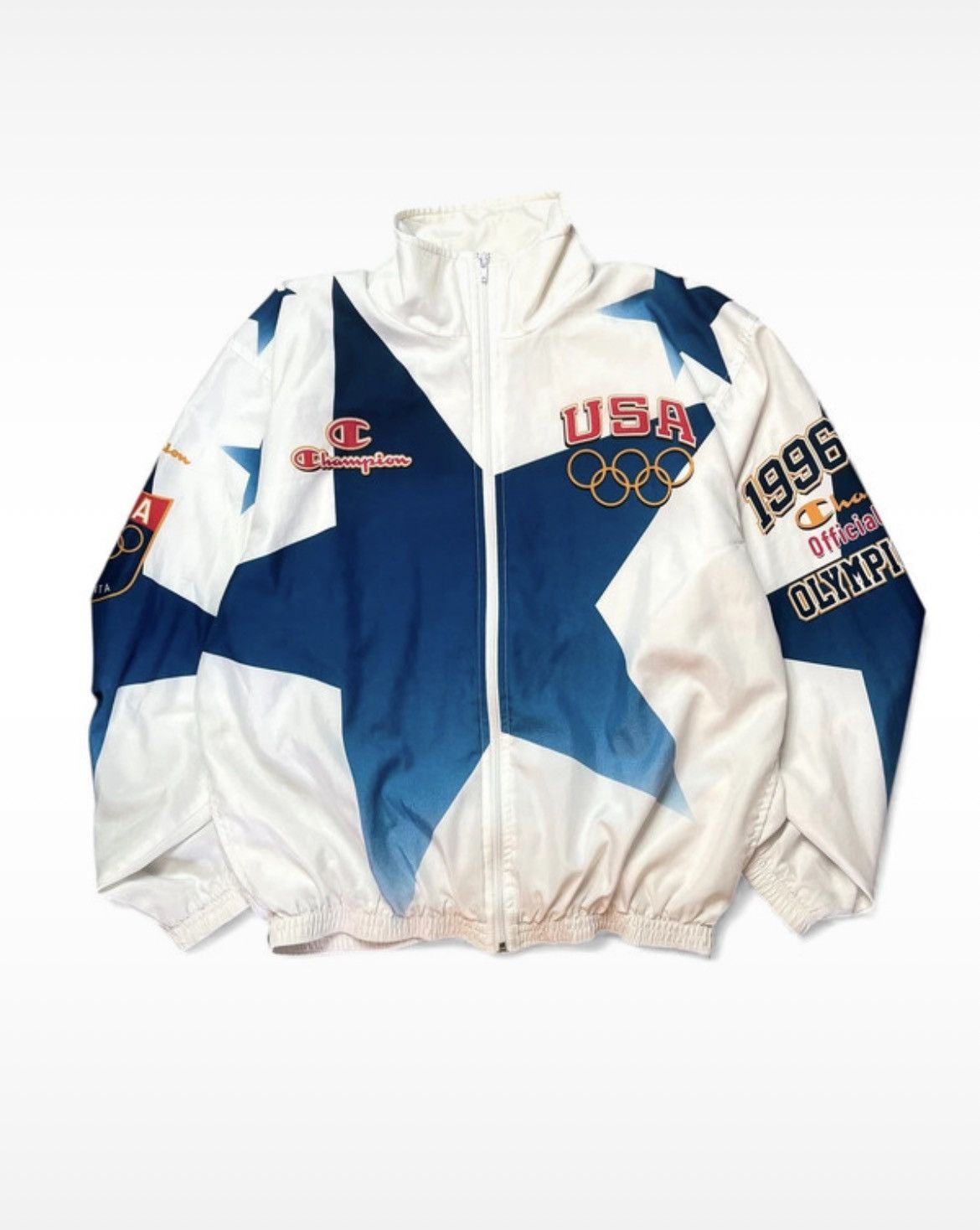 Champion Vintage 1996 USA Olympic Team Champion Jacket Size L Atlanta Size US L / EU 52-54 / 3 - 1 Thumbnail