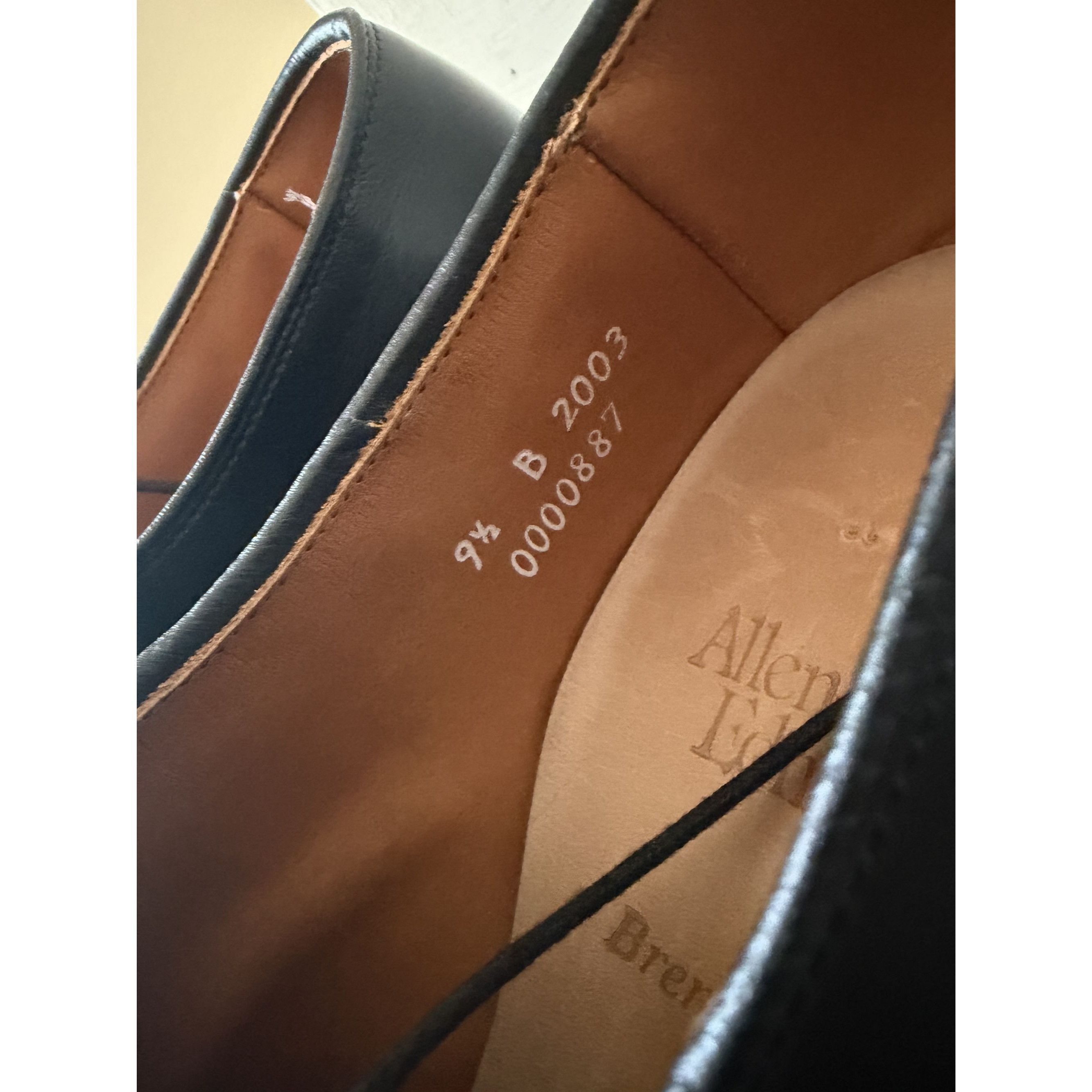Allen Edmonds Allen Edmonds Brentwood Black Dress Shoes Size 9 Narrow Size US 9 / EU 42 - 6 Thumbnail