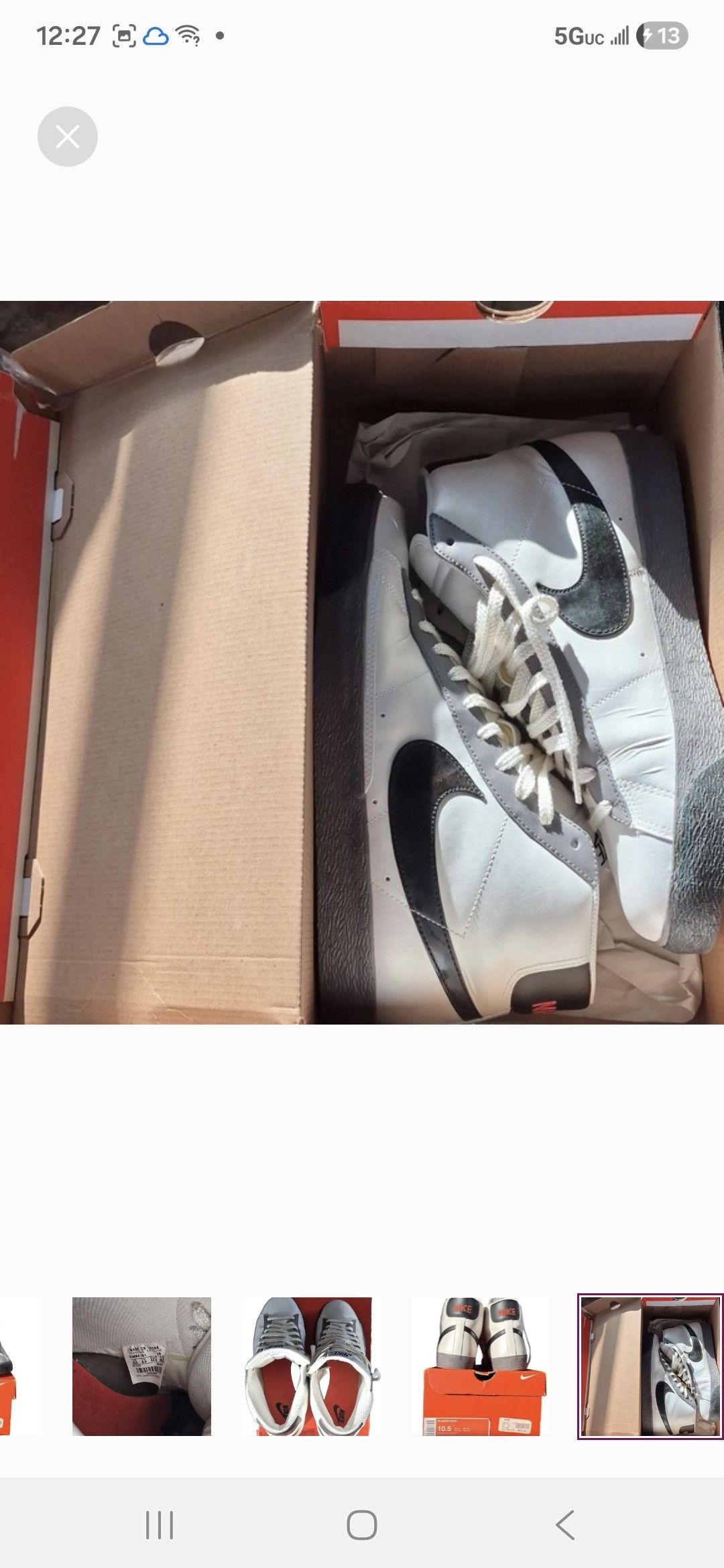 Nike 2007 Rare Nike BLAZER MID Premium Size US 10.5 / EU 43-44 - 9 Thumbnail