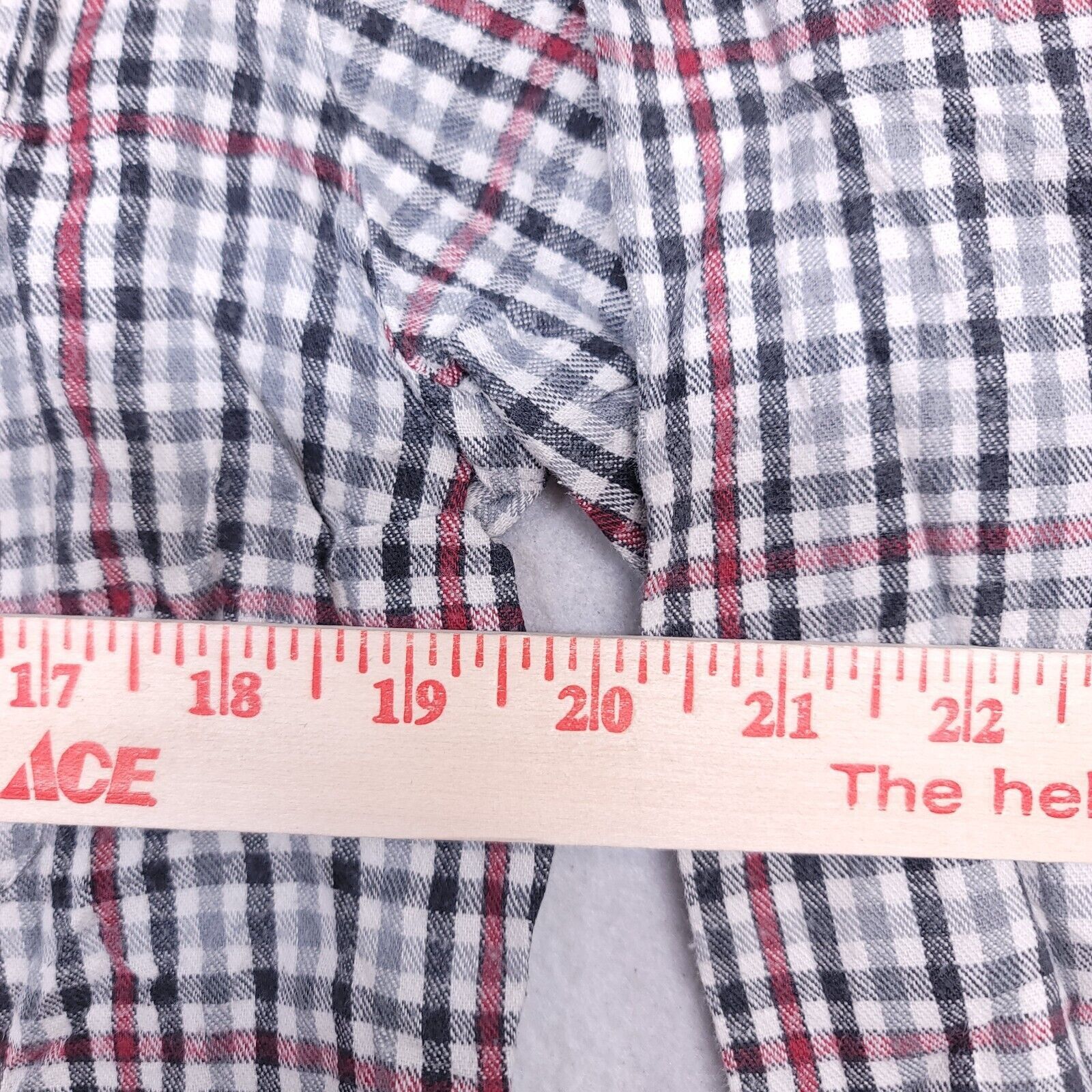 Roundtree & Yorke Roundtree & Yorke Tartan Flannel Shirt Mens Size Medium M Size US M / EU 48-50 / 2 - 8 Thumbnail