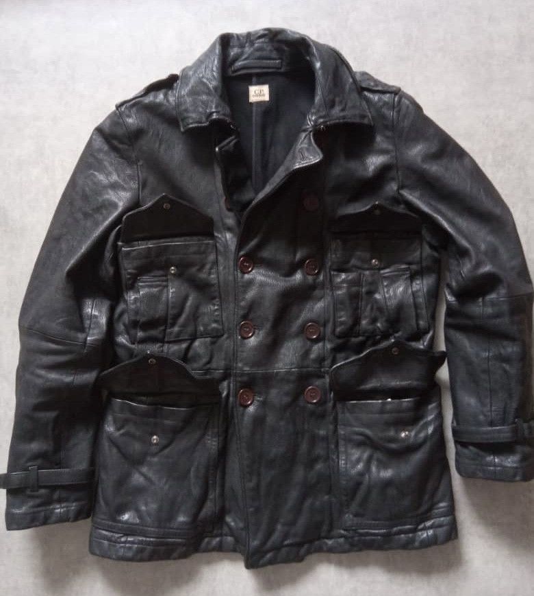 C.P. Company C.P Company Aw09 leather utility jacket Mille miglia Size US L / EU 52-54 / 3 - 5 Thumbnail