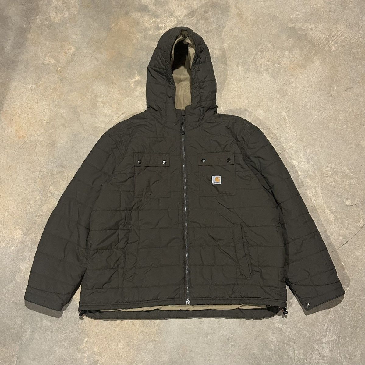 Carhartt Vintage Carhartt Brookville Quilted Puffer Jacket Oversized Size US XXL / EU 58 / 5 - 1 Thumbnail