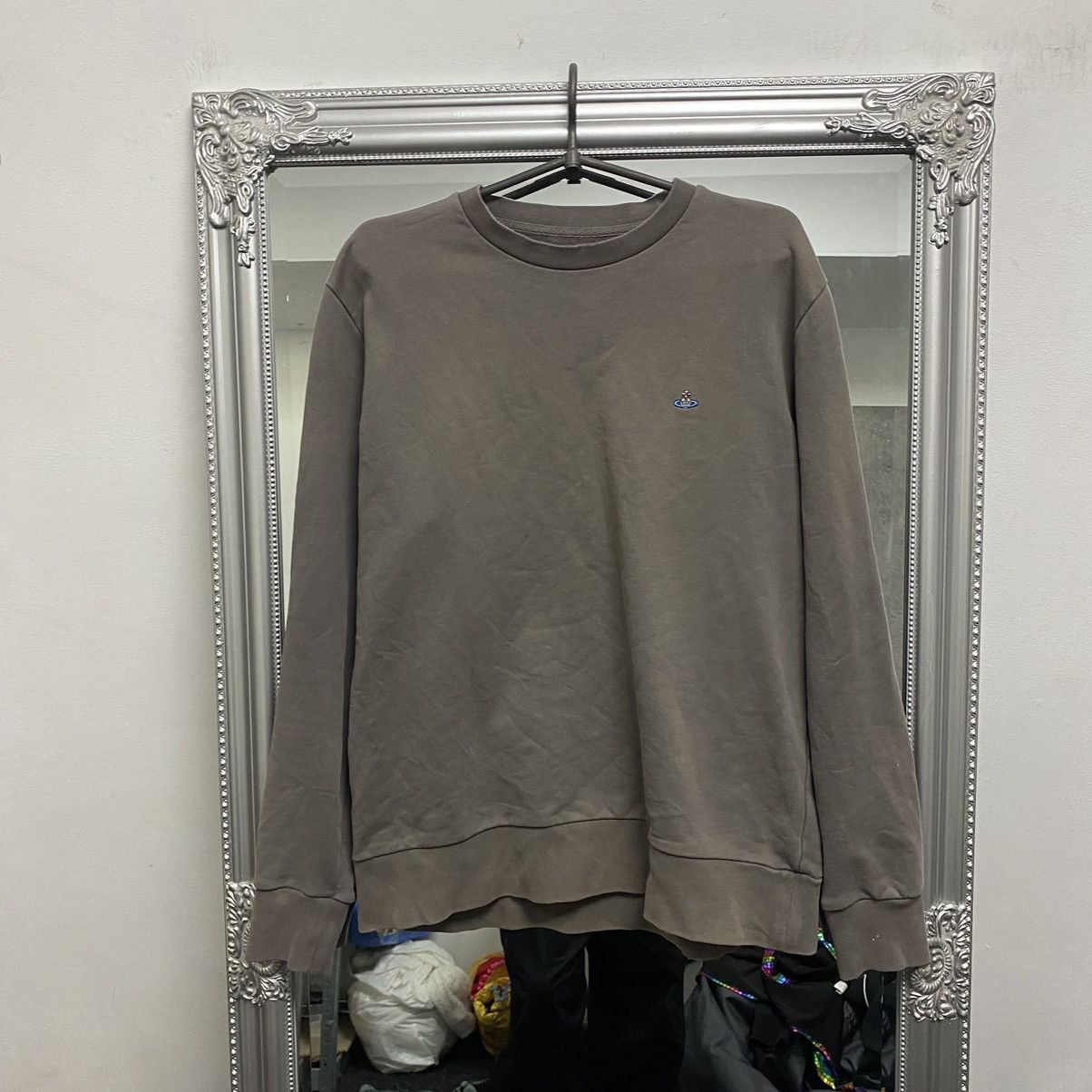 Vivienne Westwood Vivienne Westwood Sweatshirt Orb Logo Basic Pullover Vintage Size US M / EU 48-50 / 2 - 1 Thumbnail