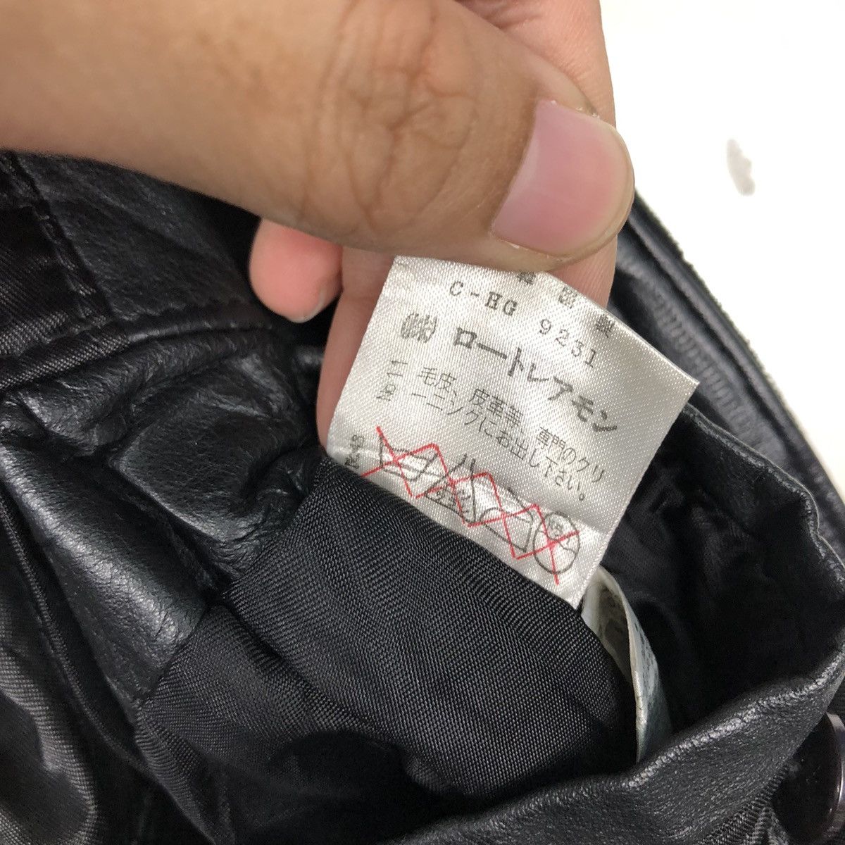 Japanese Brand 📌Vintage Leather Jacket Depuis 1984 Because Issey Miyake Size US M / EU 48-50 / 2 - 20 Thumbnail